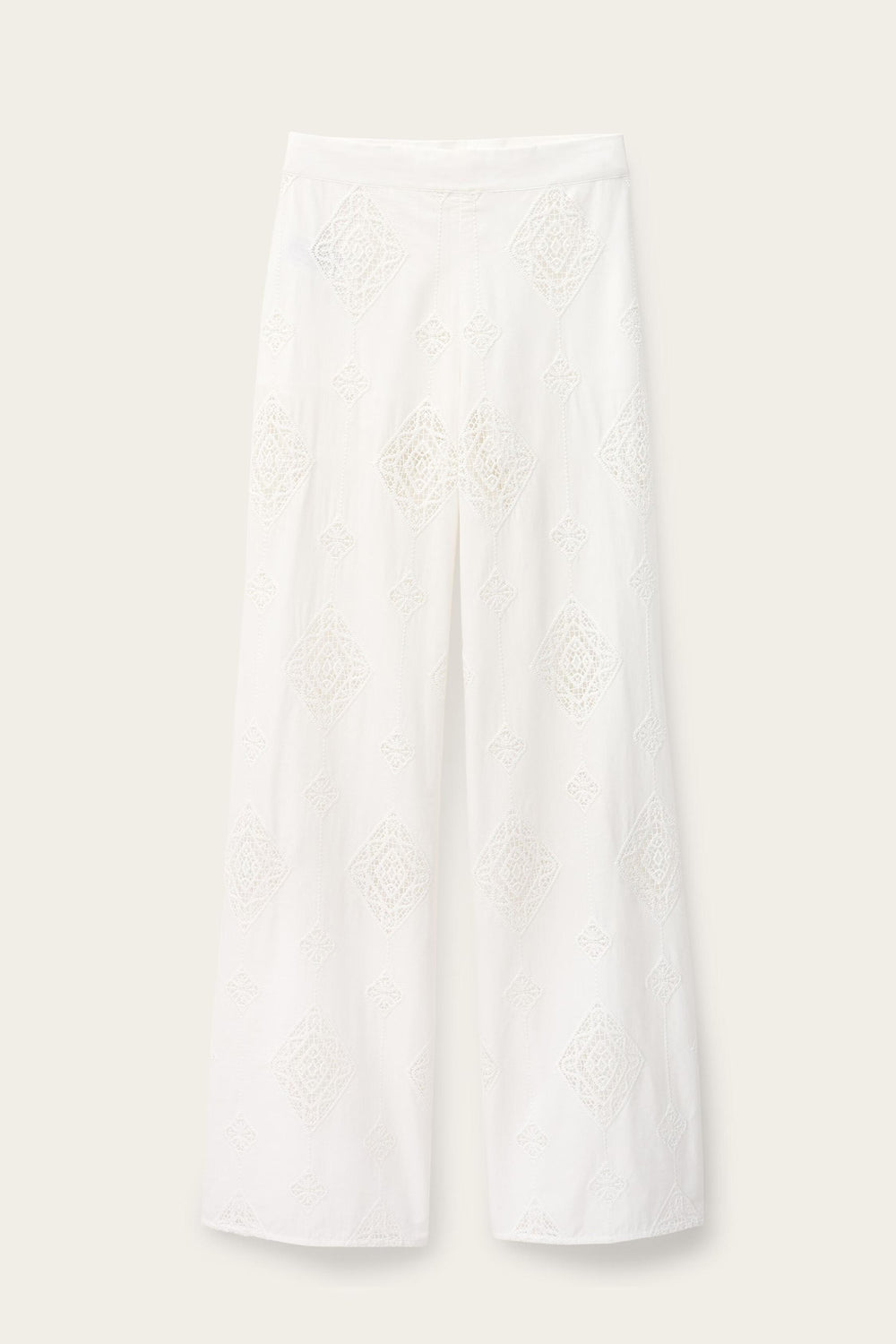 Wide-Leg Pants Mike Off-White | ba&sh Clothing