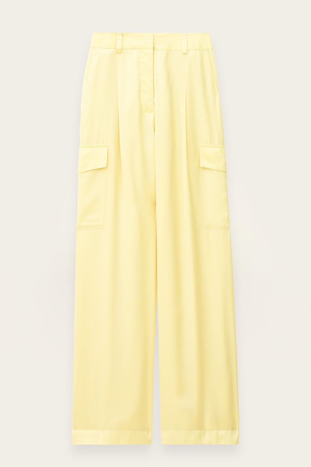 Wide-Leg Cargo Pants Cary Yellow | ba&sh Clothing