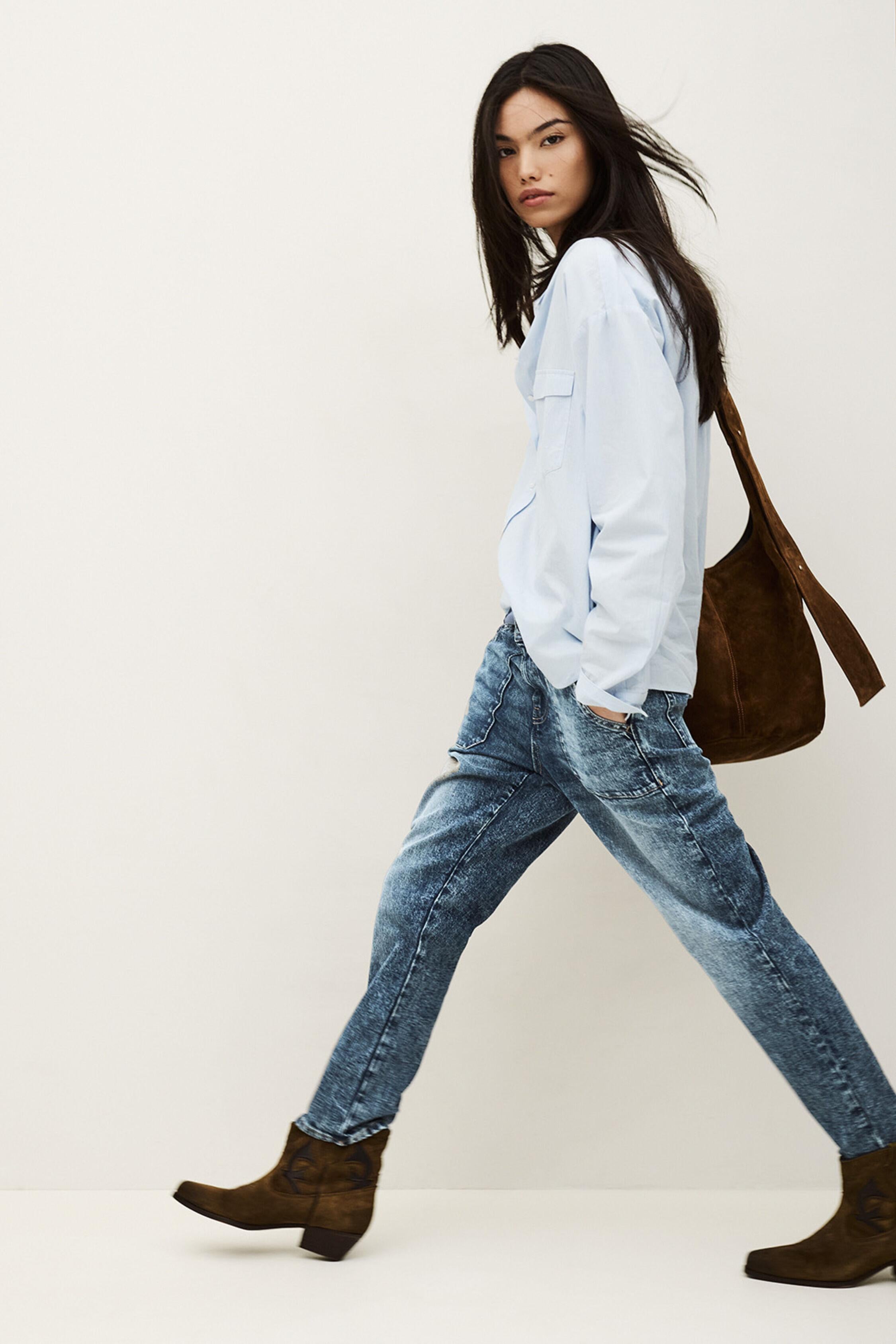 Premium Straight-Fit Jeans Mally Blue | ba&sh Clothing