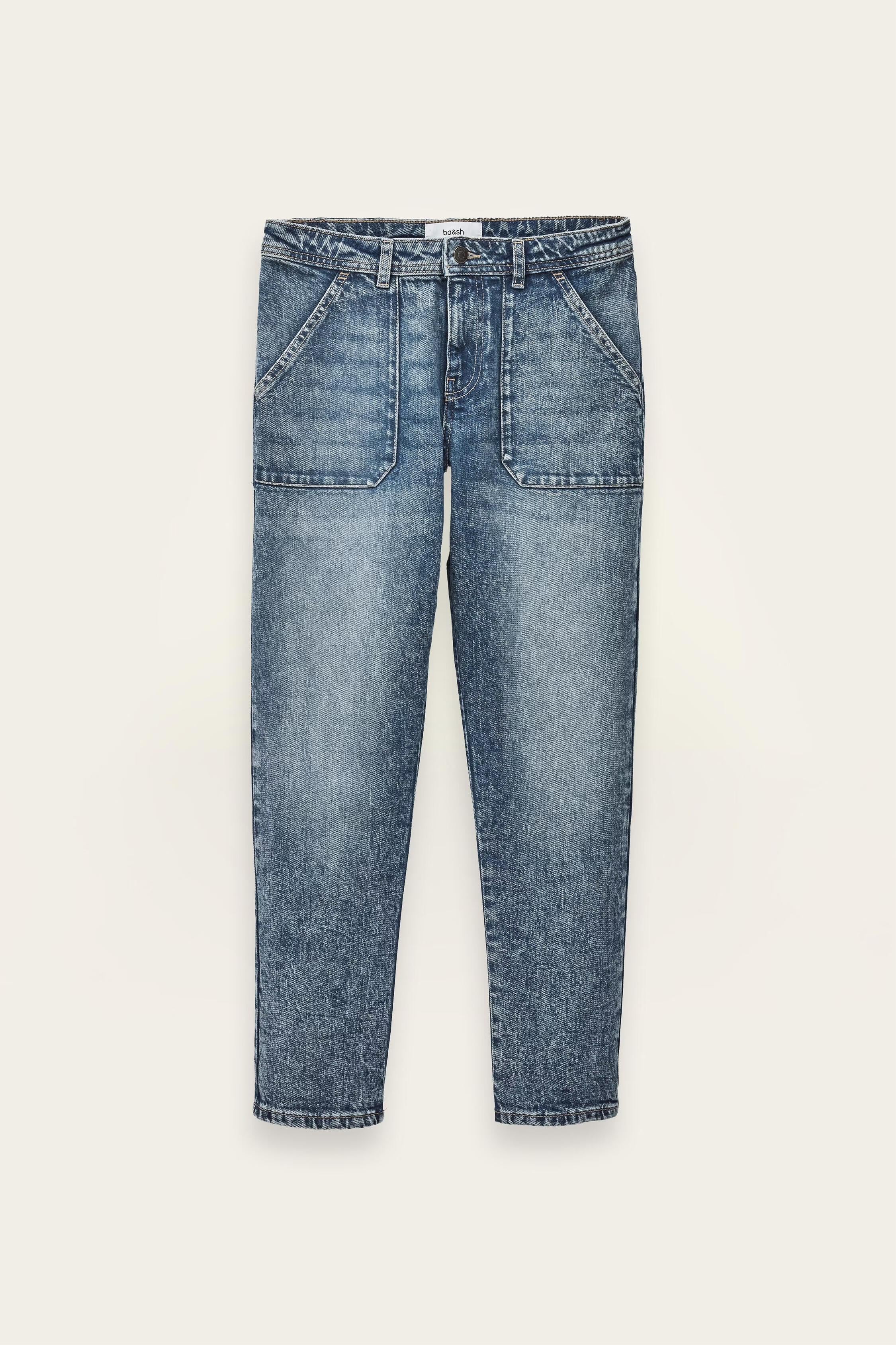 Premium Straight-Fit Jeans Mally Blue | ba&sh Clothing