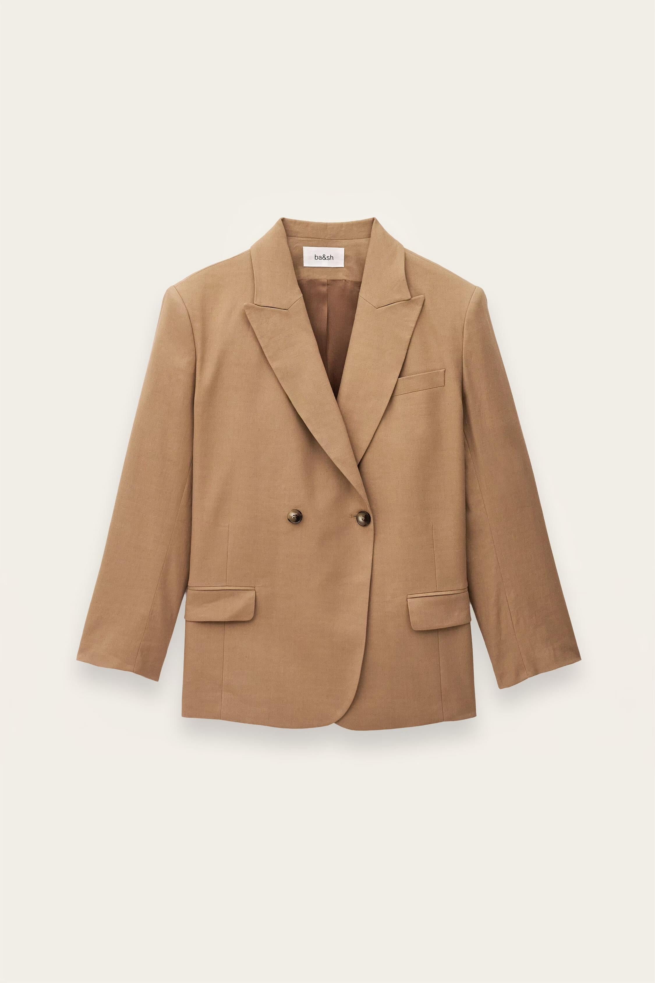 Blazer Jacket Clay Brown | ba&sh Clothing