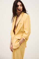 Tailored Jacket Dalena Yellow | ba&sh Clothing