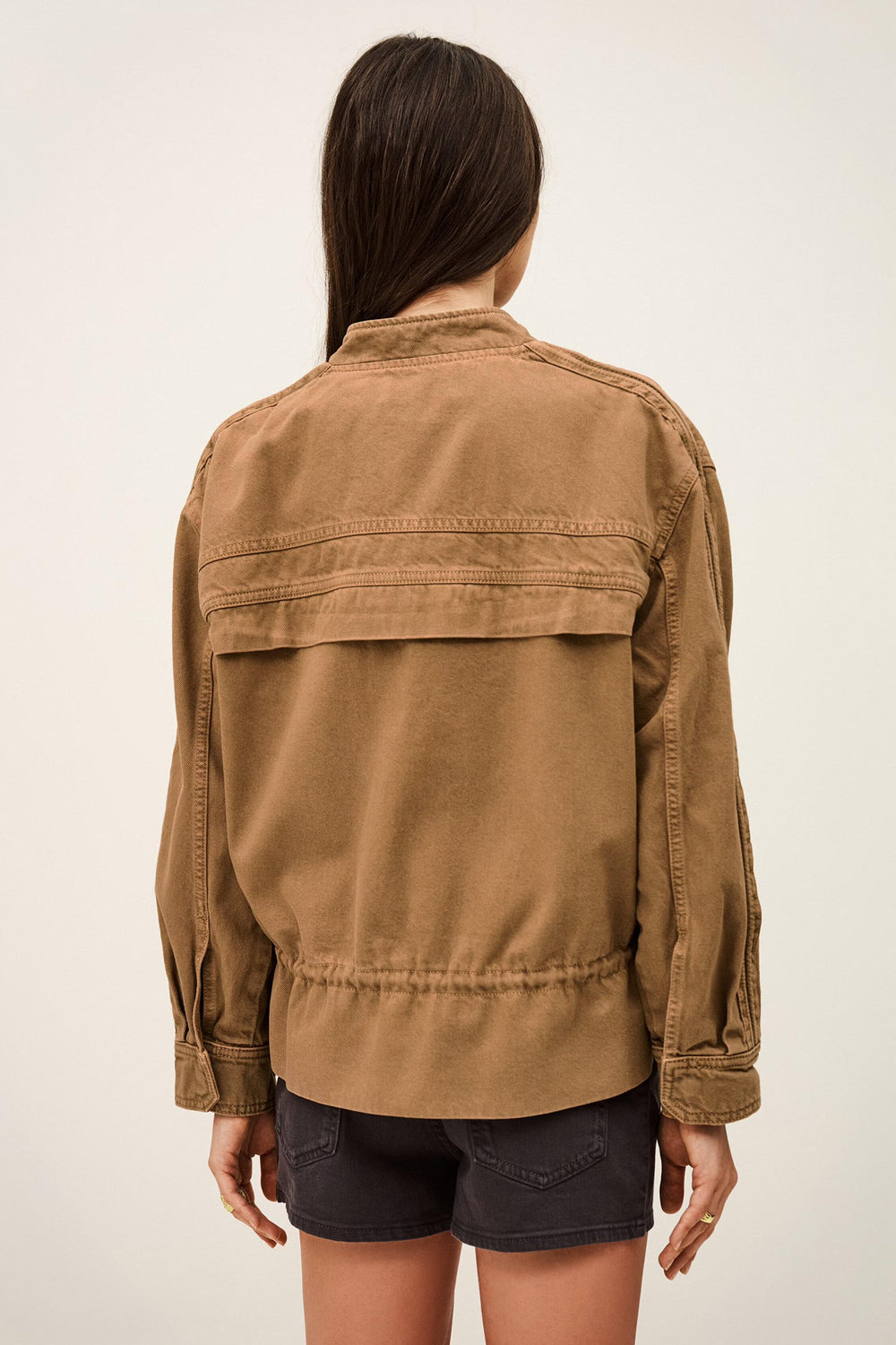 Safari-Style Jacket Coly Brown | ba&sh Clothing