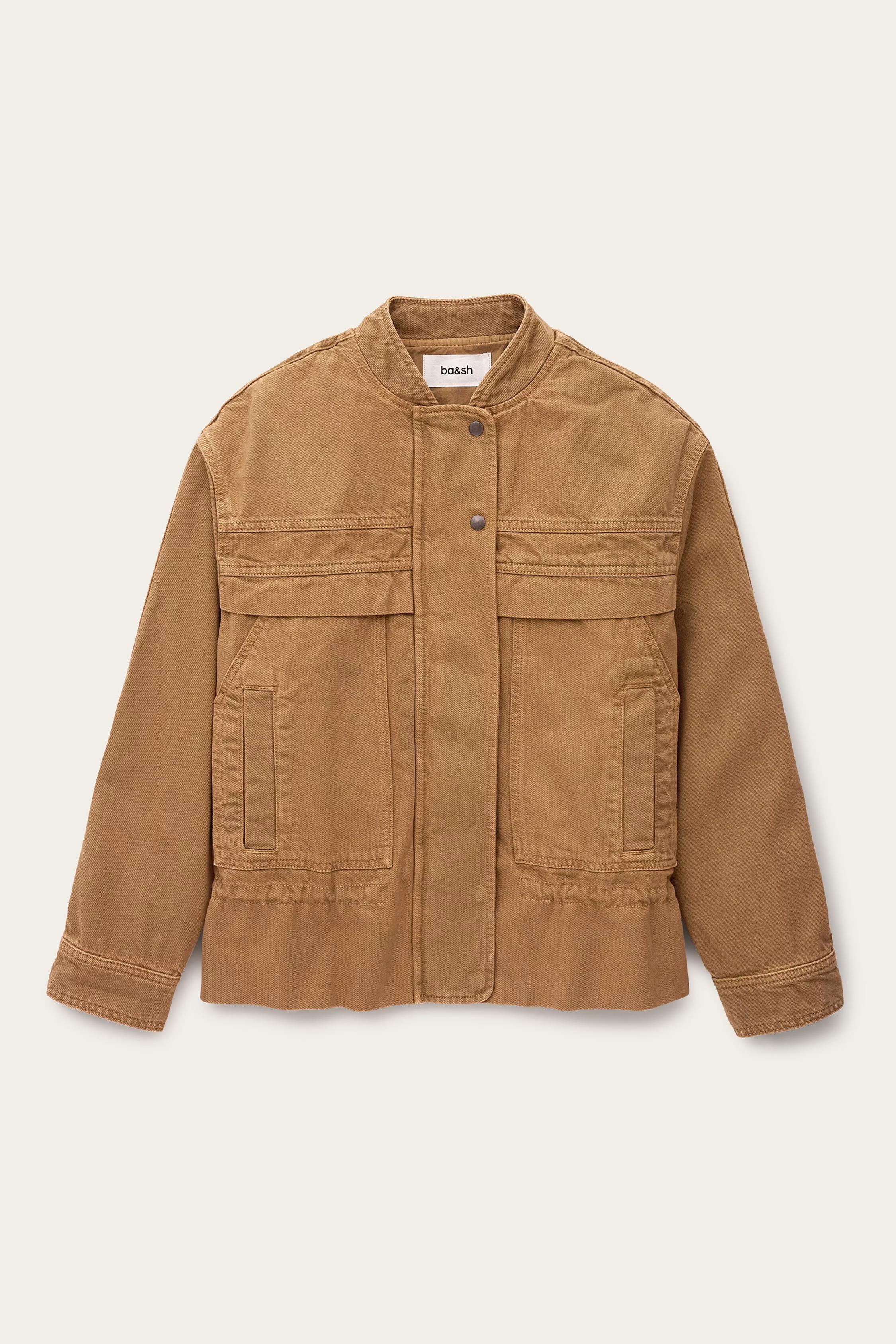 Safari-Style Jacket Coly Brown | ba&sh Clothing