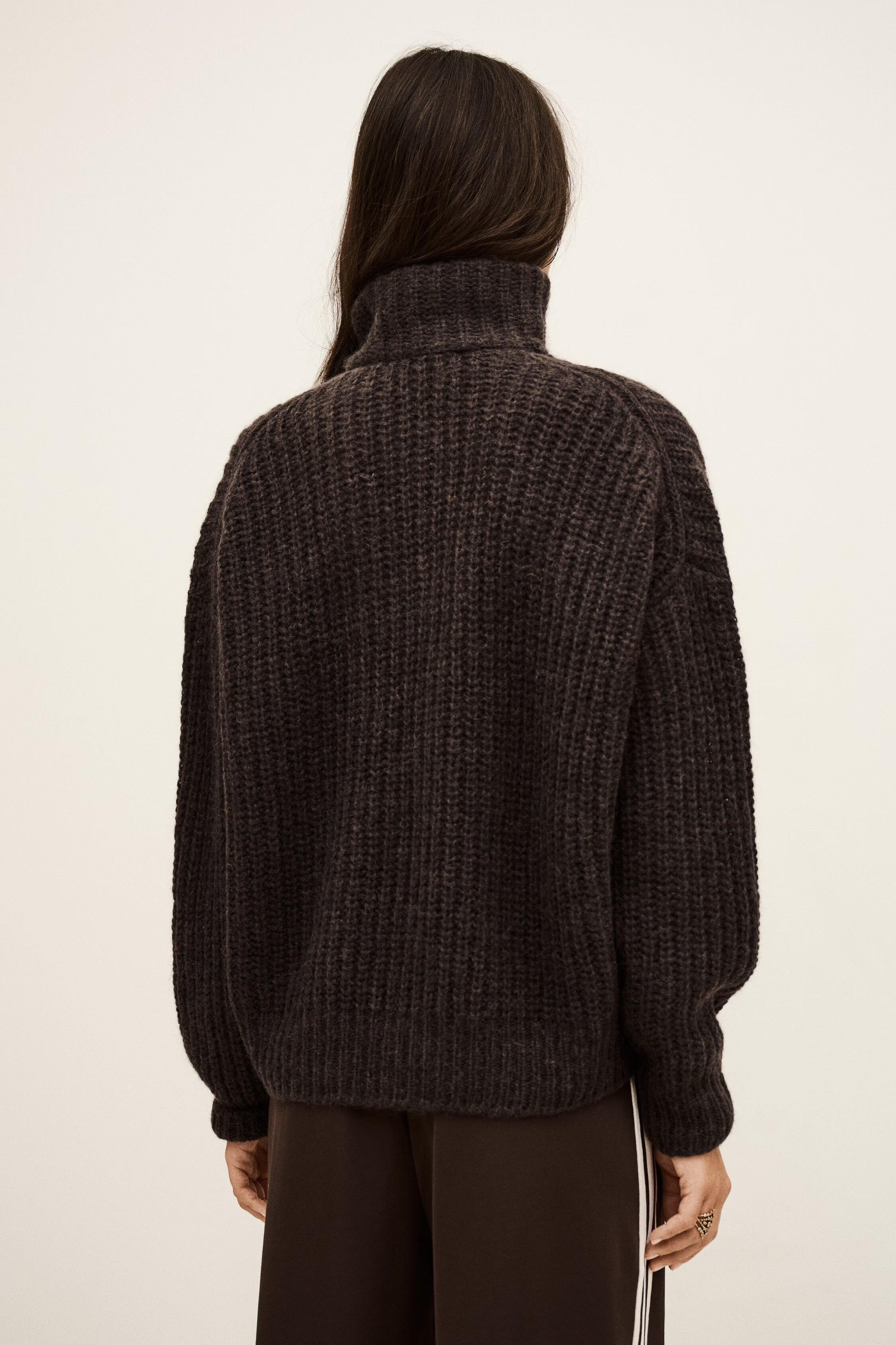 Loose-Fitting Sweater Beltane Brown | ba&sh Clothing