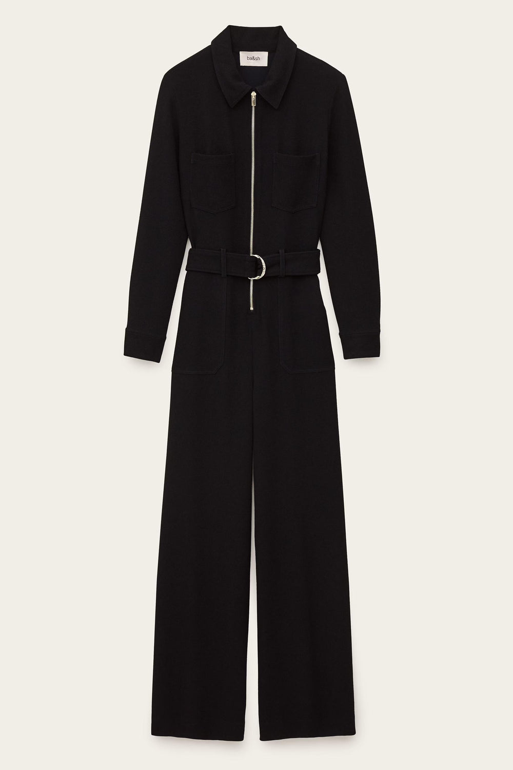 Long-Sleeve Jumpsuit Fleur Blue | ba&sh Clothing