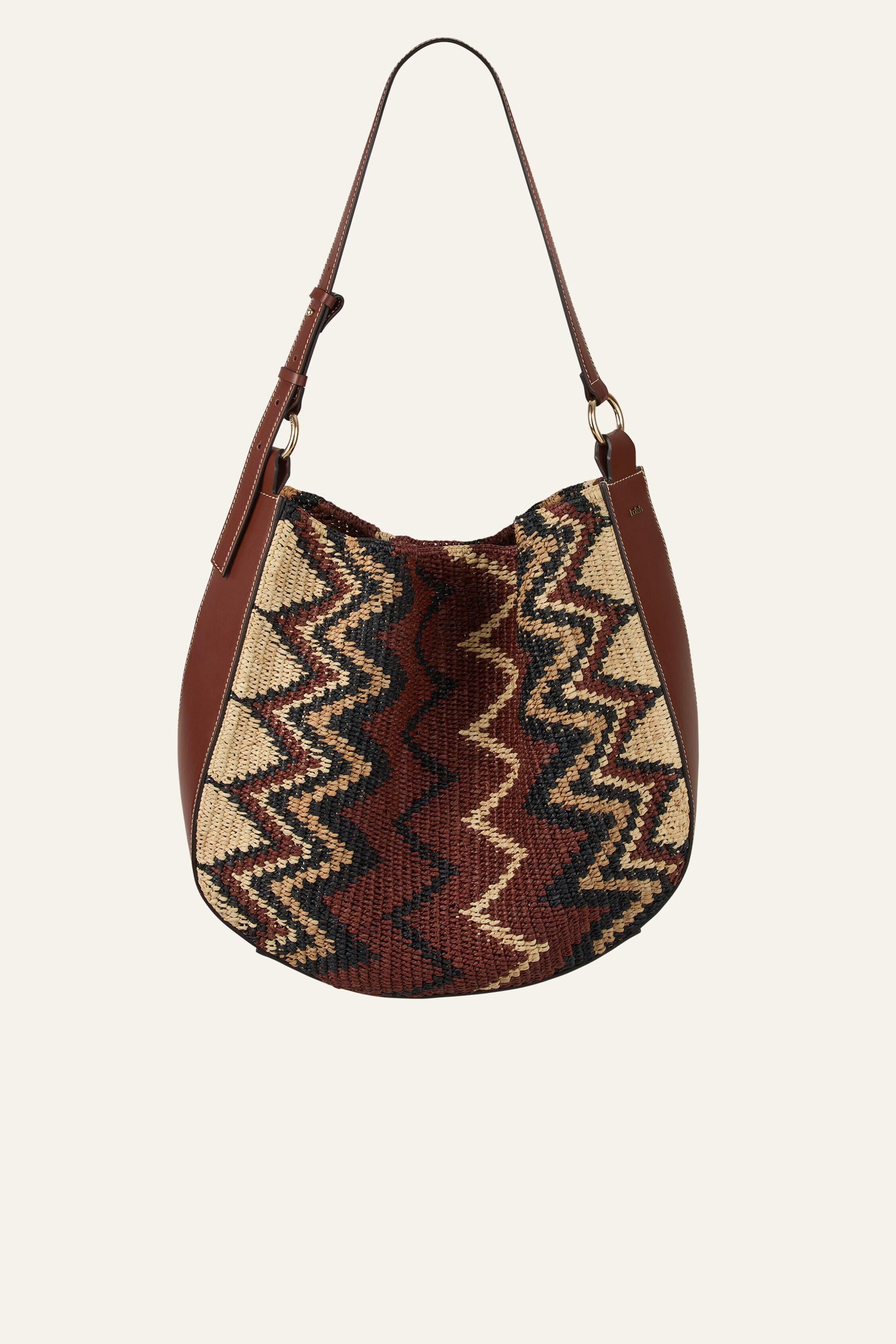 Raffia Hobo Bag Arya Multicolored | ba&sh Shoes & Accessories