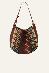 Raffia Hobo Bag Arya Multicolored | ba&sh Shoes & Accessories