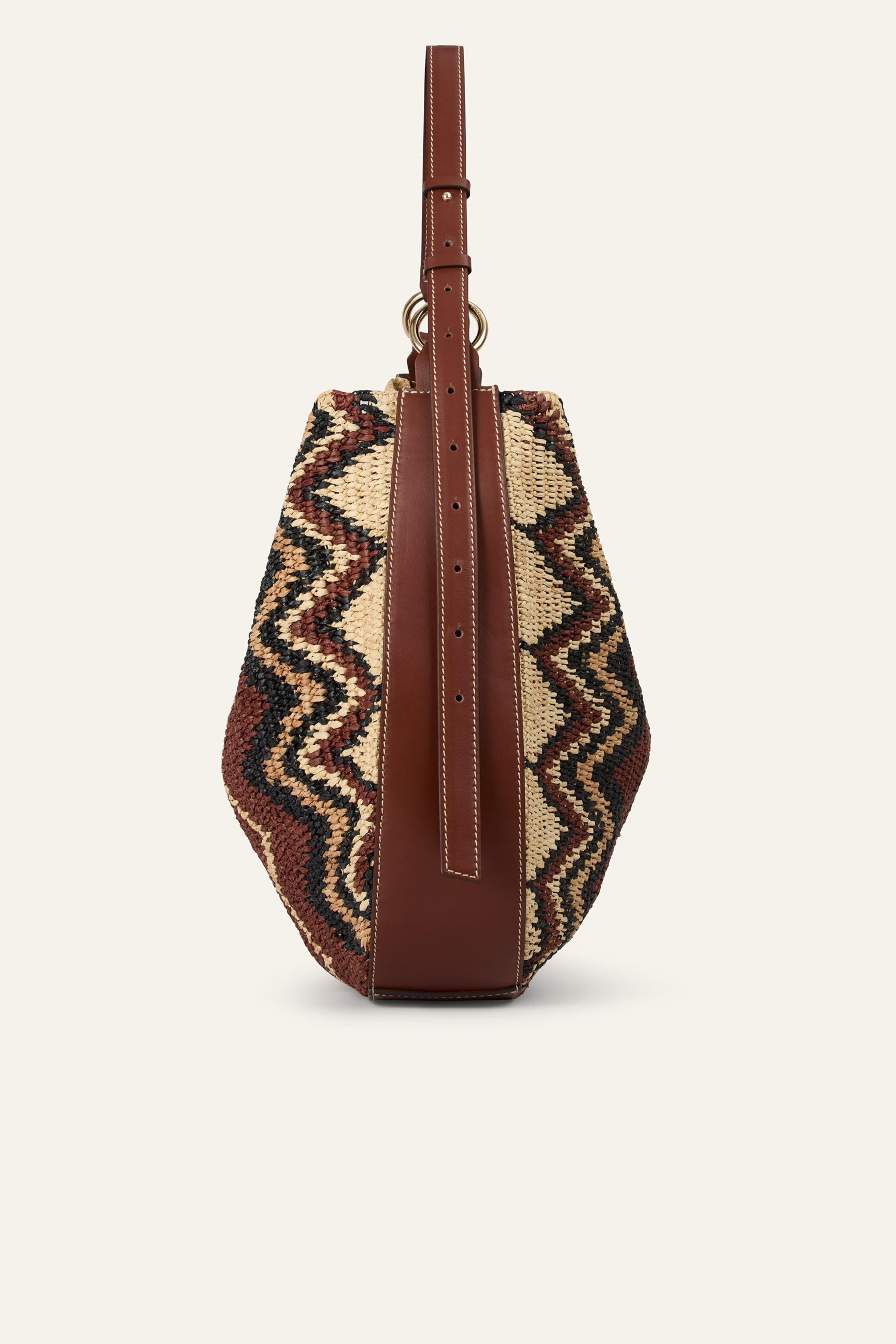 Raffia Hobo Bag Arya Multicolored | ba&sh Shoes & Accessories
