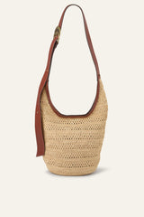 Woven Bucket Bag Youyou Brown | ba&sh Shoes & Accessories
