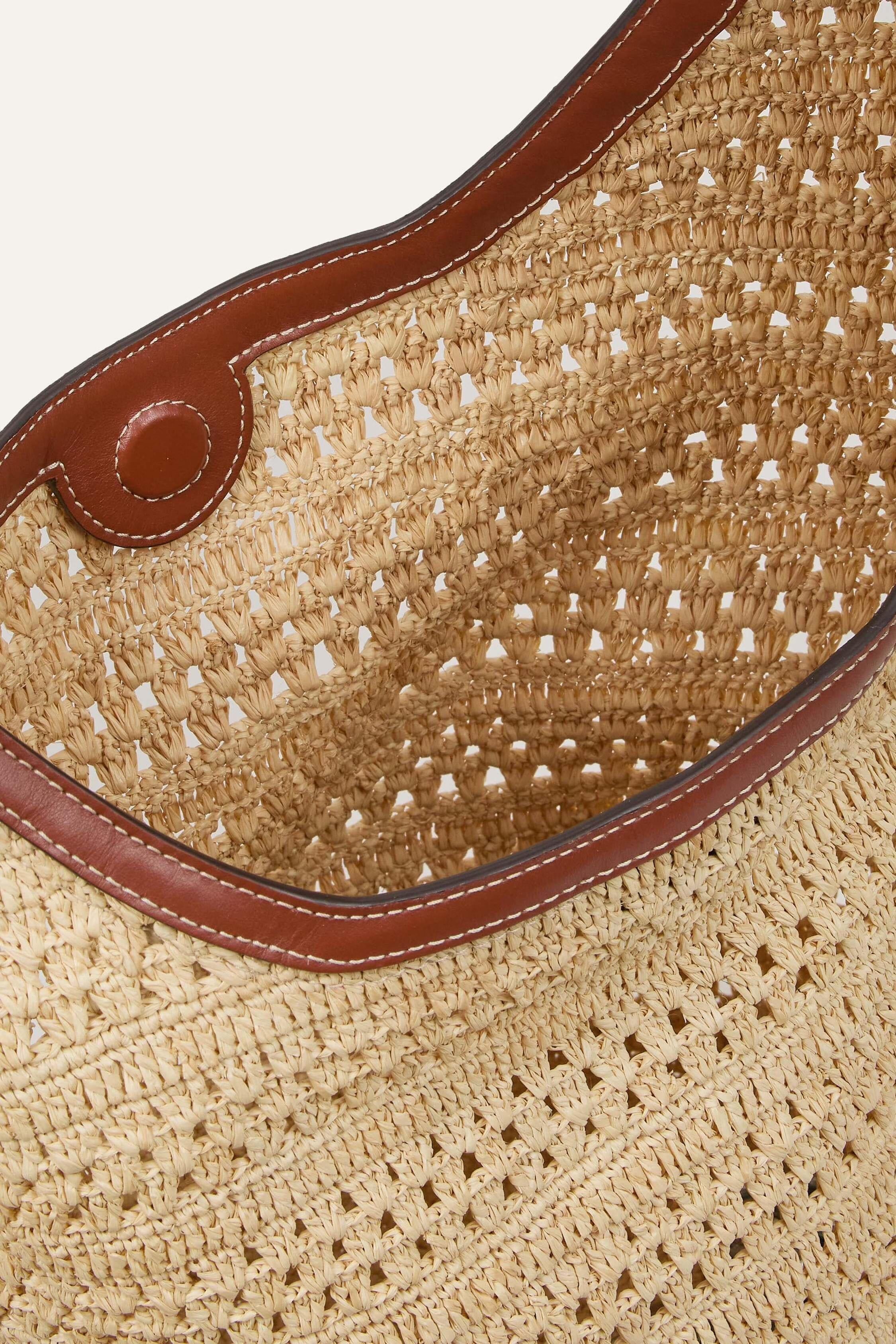 Woven Bucket Bag Youyou Brown | ba&sh Shoes & Accessories