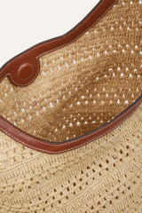 Woven Bucket Bag Youyou Brown | ba&sh Shoes & Accessories