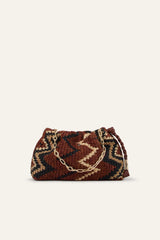 Tribal-Inspired Raffia Clutch June Multicolored | ba&sh Shoes & Accessories