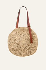 Raffia Straw Bag Palma Natural | ba&sh Shoes & Accessories