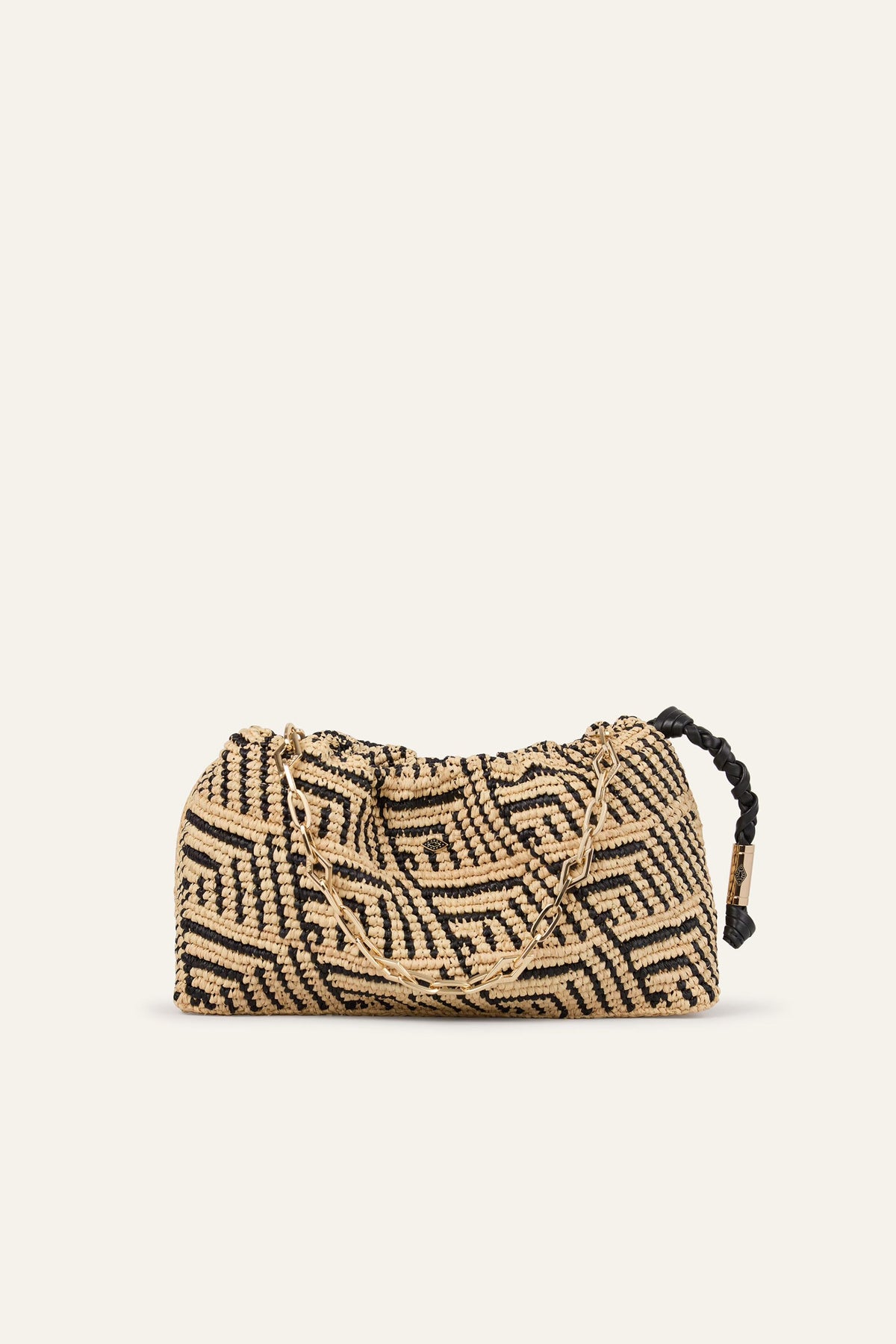 Raffia Bag June Black | ba&sh Shoes & Accessories