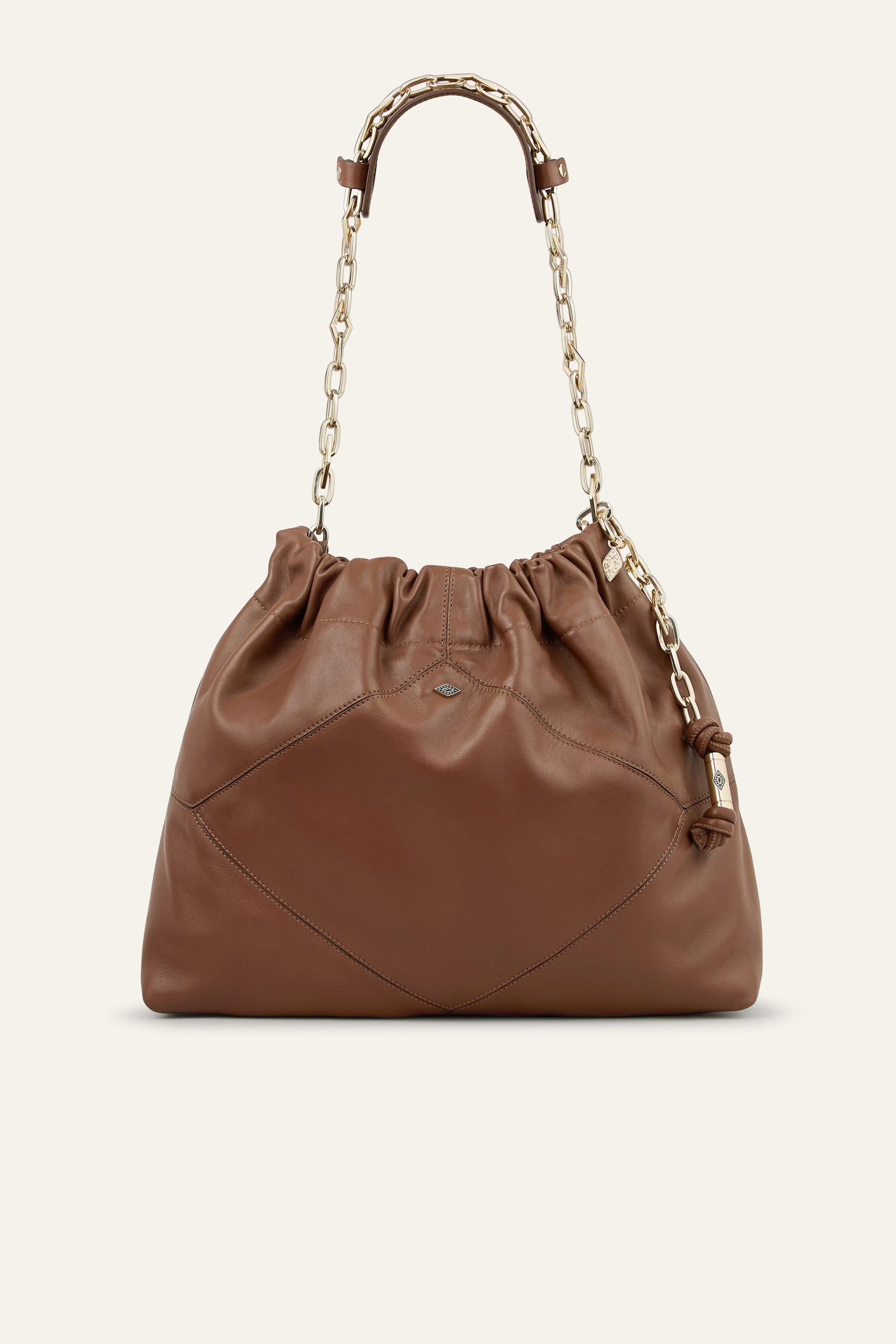 Leather Bag June Brown | ba&sh Shoes & Accessories