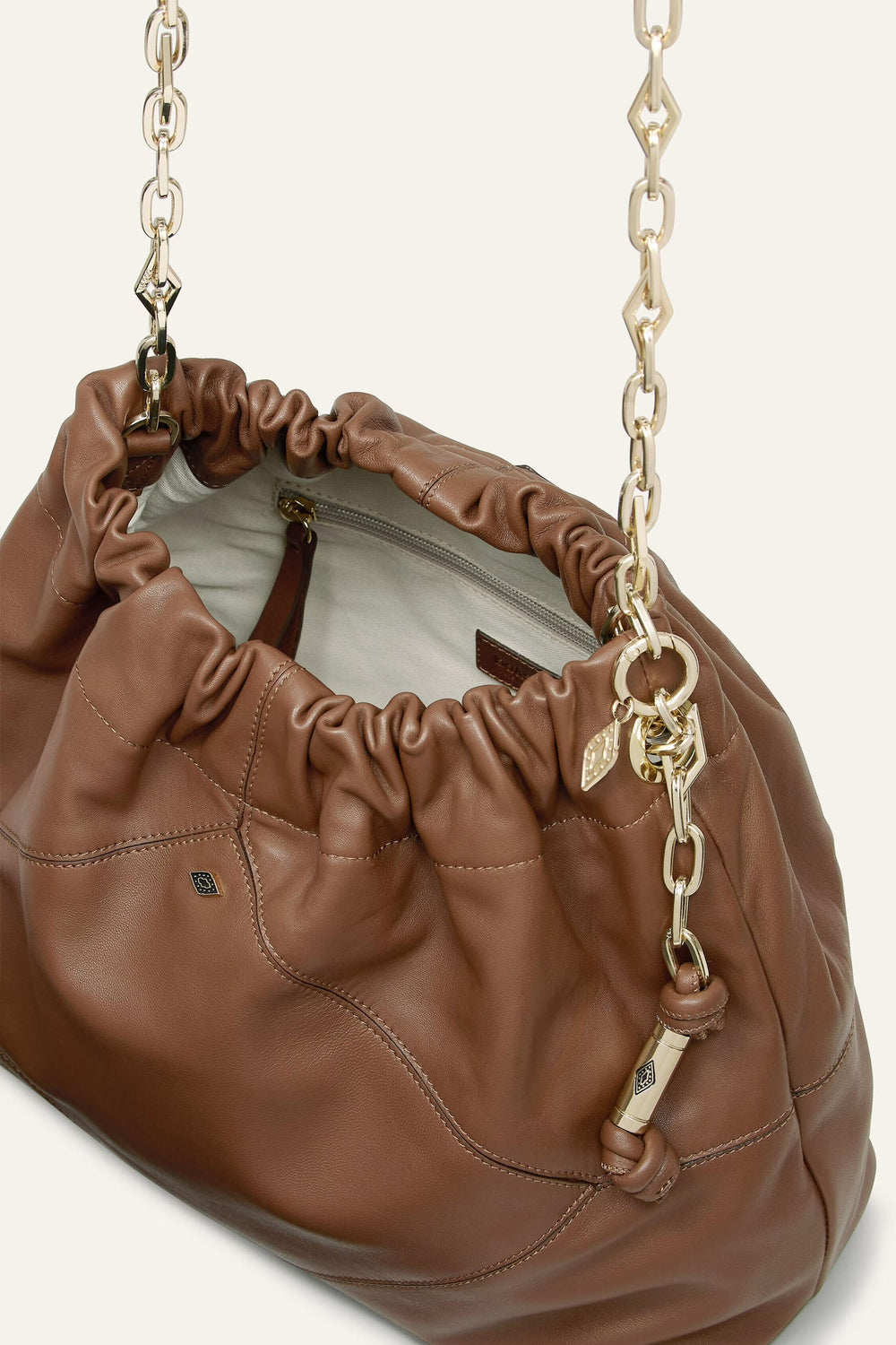 Leather Bag June Brown | ba&sh Shoes & Accessories