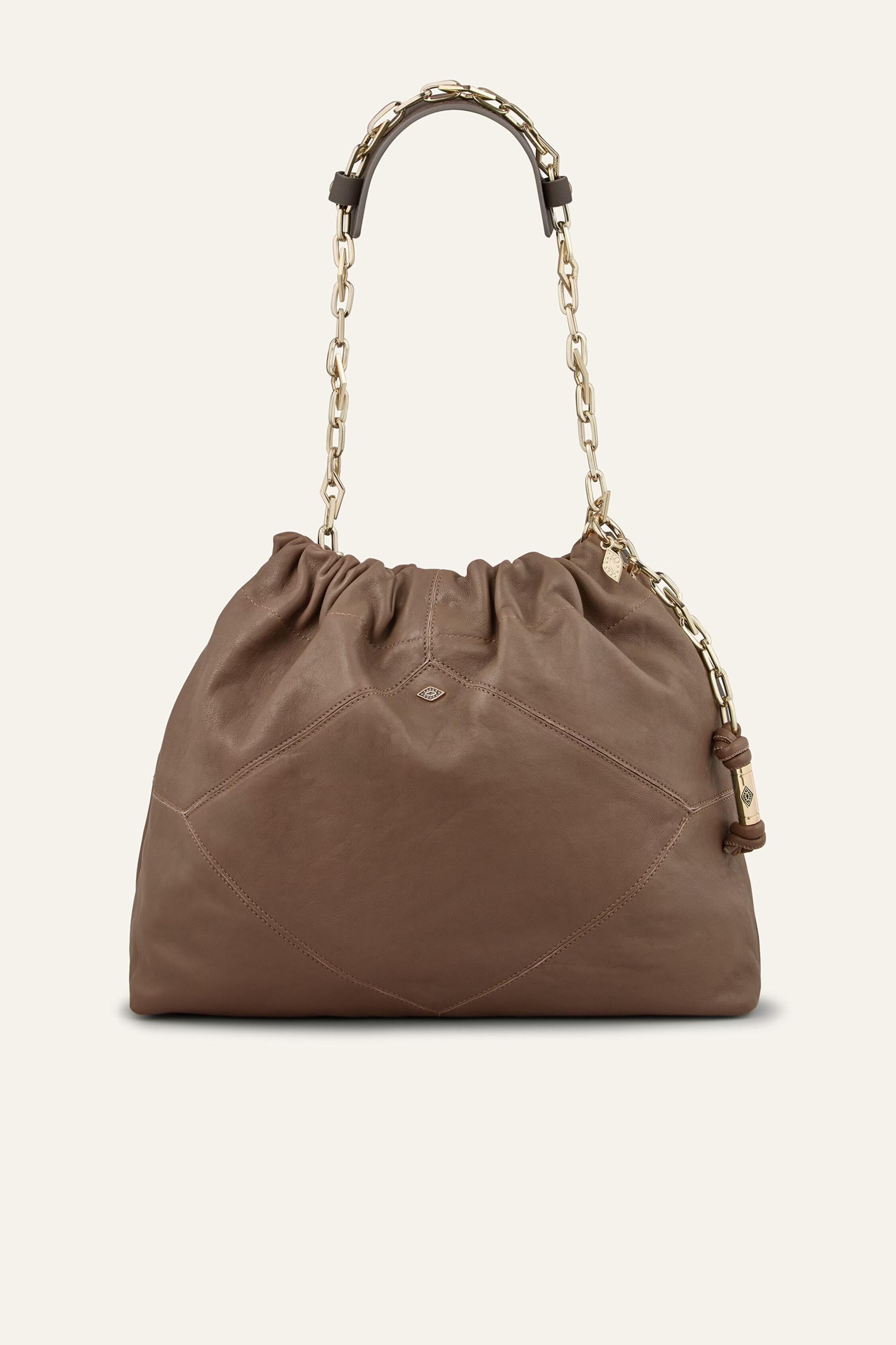 Leather Bag June Gray | ba&sh Shoes & Accessories