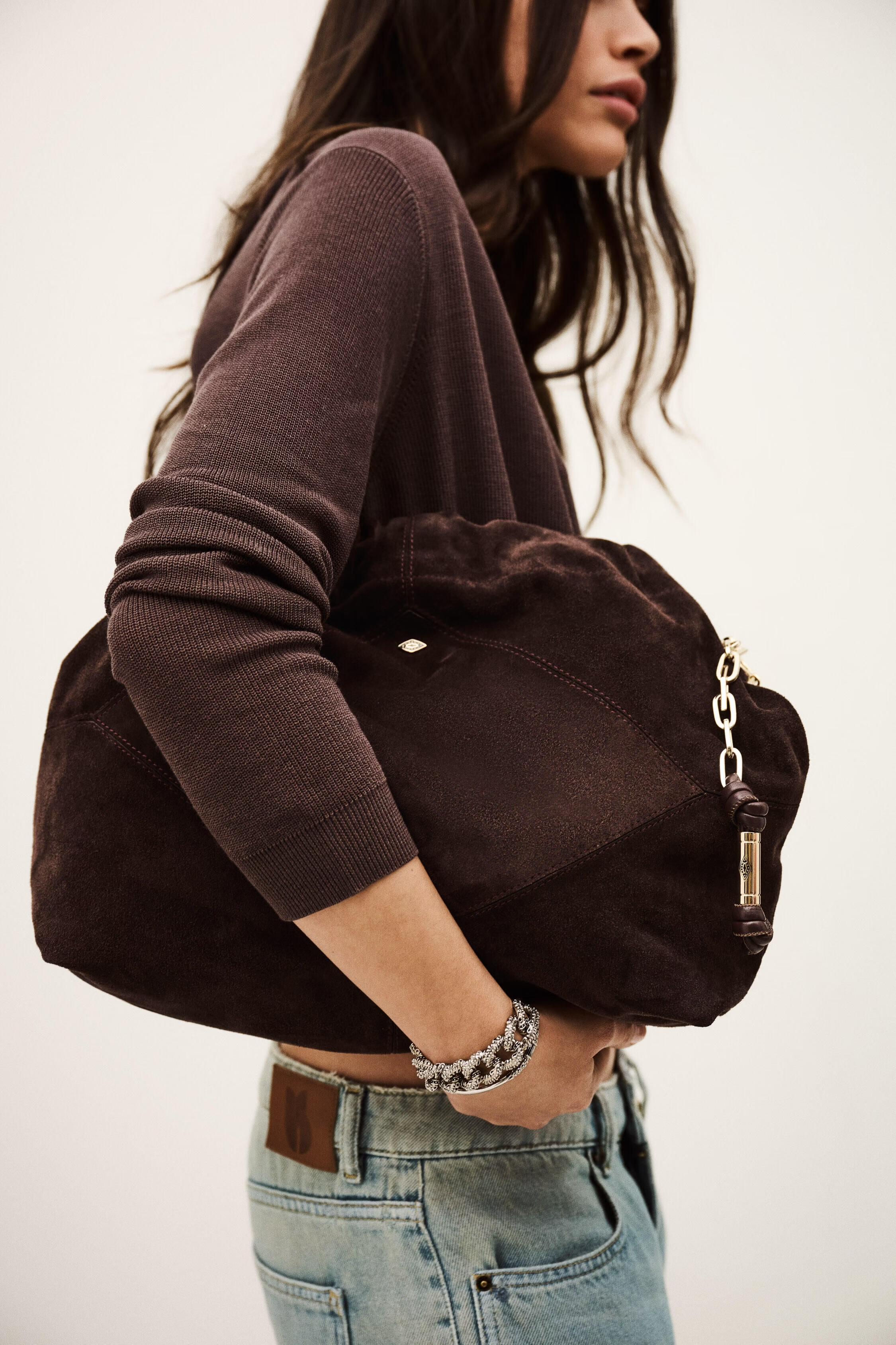 Tote Bag Large Tote Brown | ba&sh Shoes & Accessories