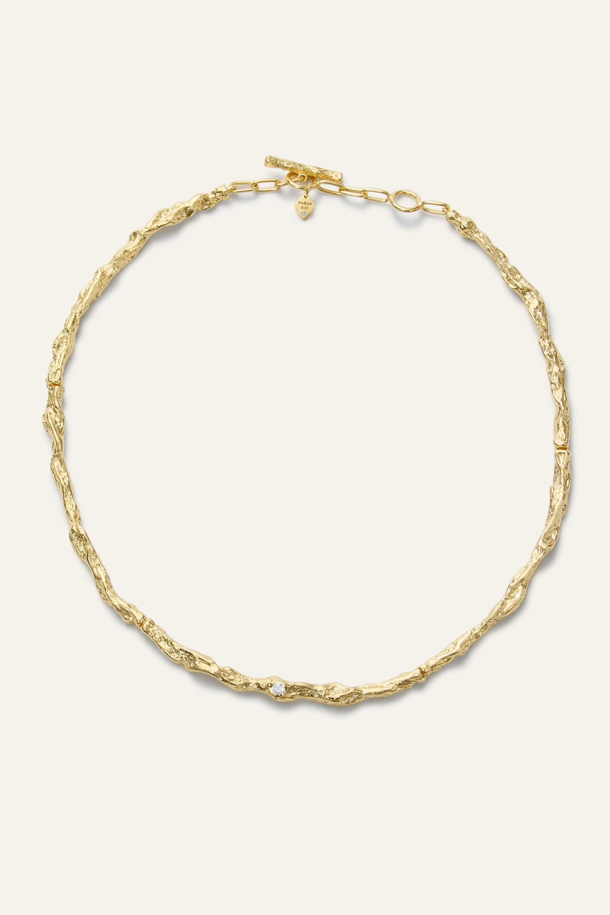 Zircon Chain Necklace Wendy Gold | ba&sh Shoes & Accessories