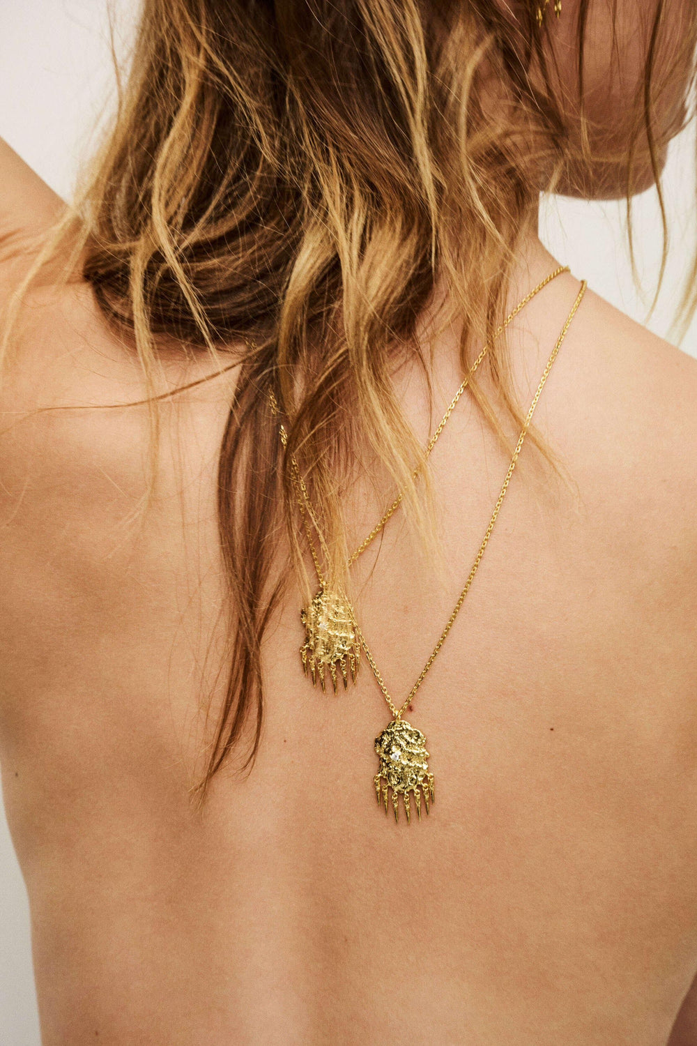 Zircon Pendant Necklace Anouchka Gold | ba&sh Shoes & Accessories