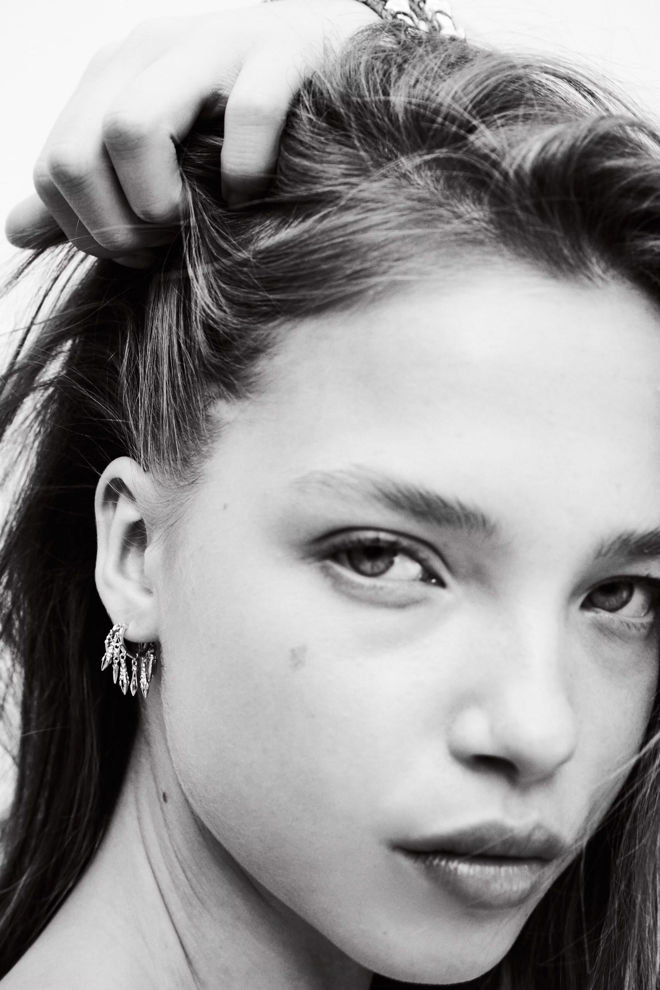Hoop Earring Mina Gold | ba&sh Shoes & Accessories