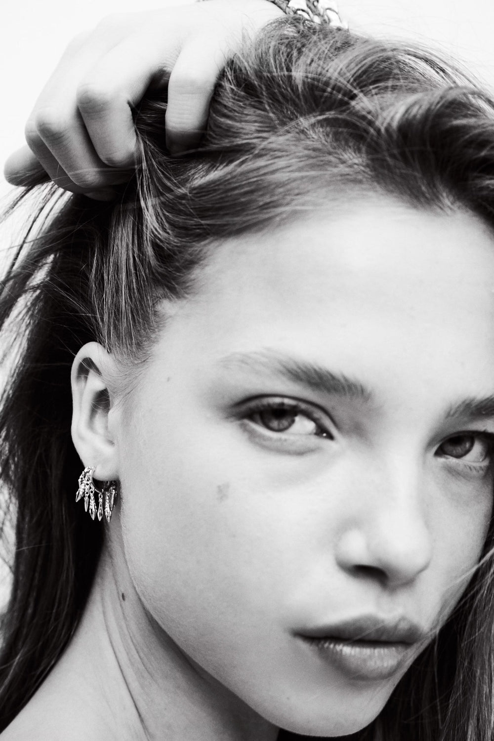 Hoop Earring Mina Gold | ba&sh Shoes & Accessories