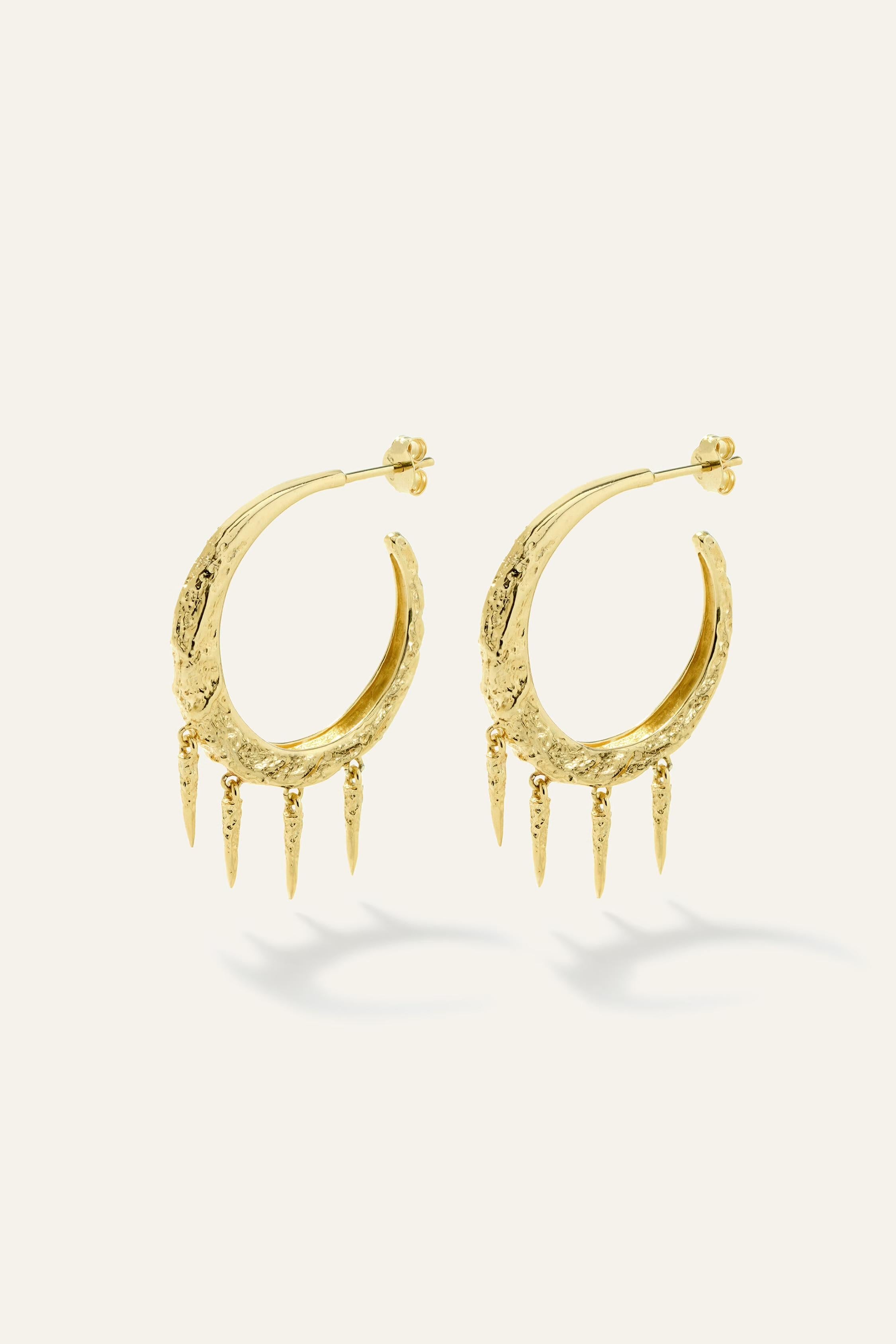 Hoop Earrings Alena Gold | ba&sh Shoes & Accessories