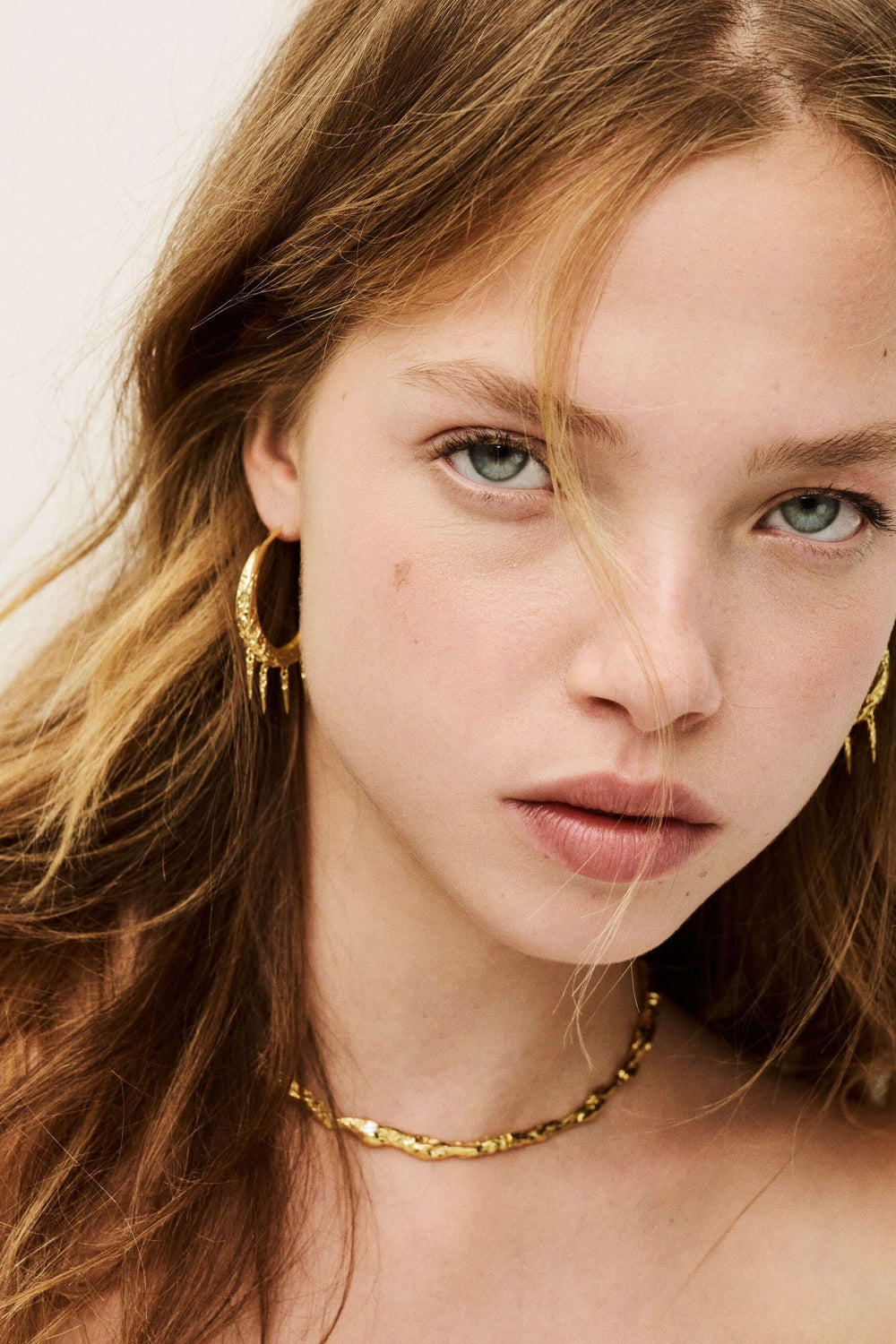 Hoop Earrings Alena Gold | ba&sh Shoes & Accessories