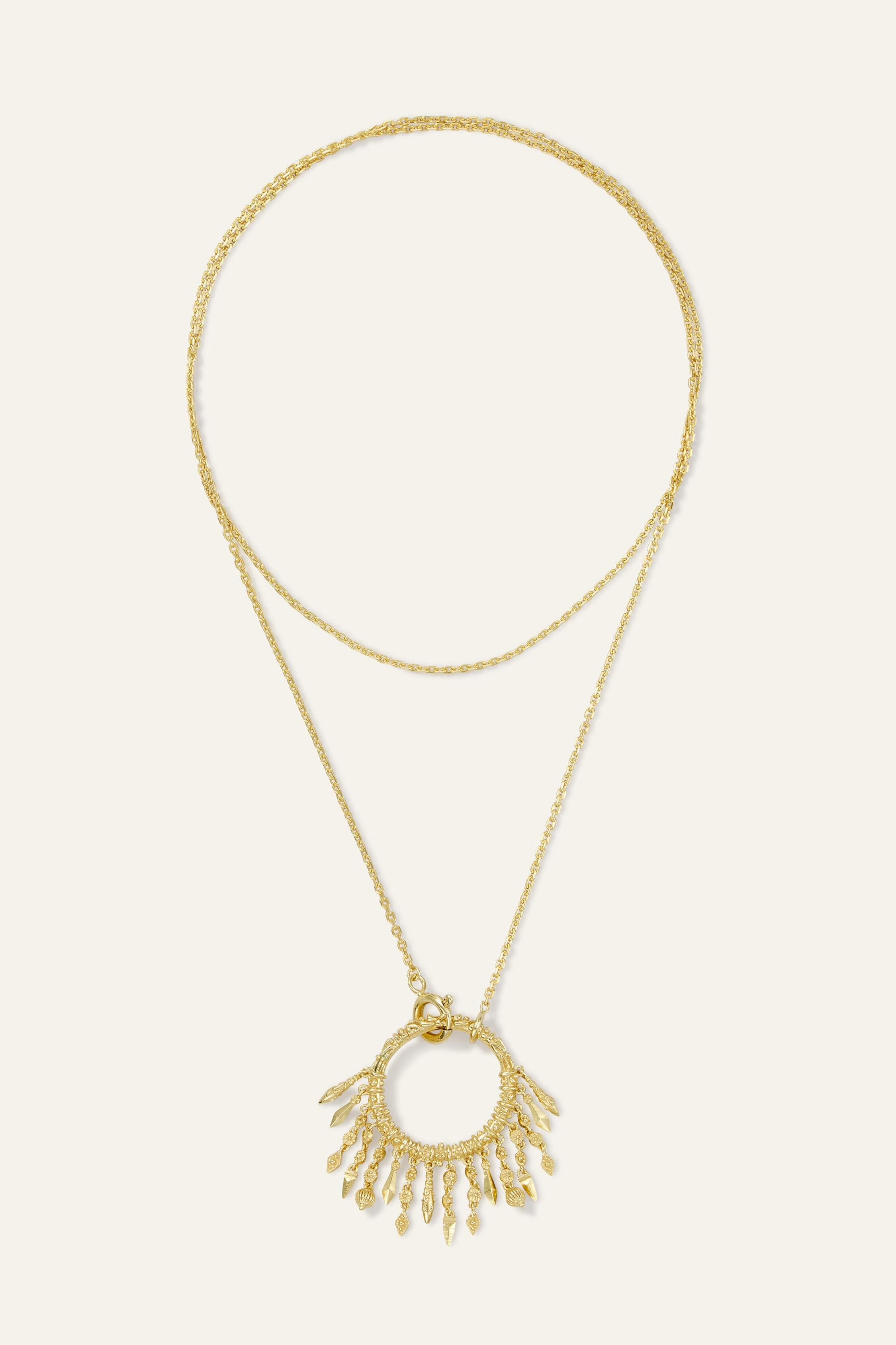 Long Ring Necklace Lina Gold | ba&sh Shoes & Accessories