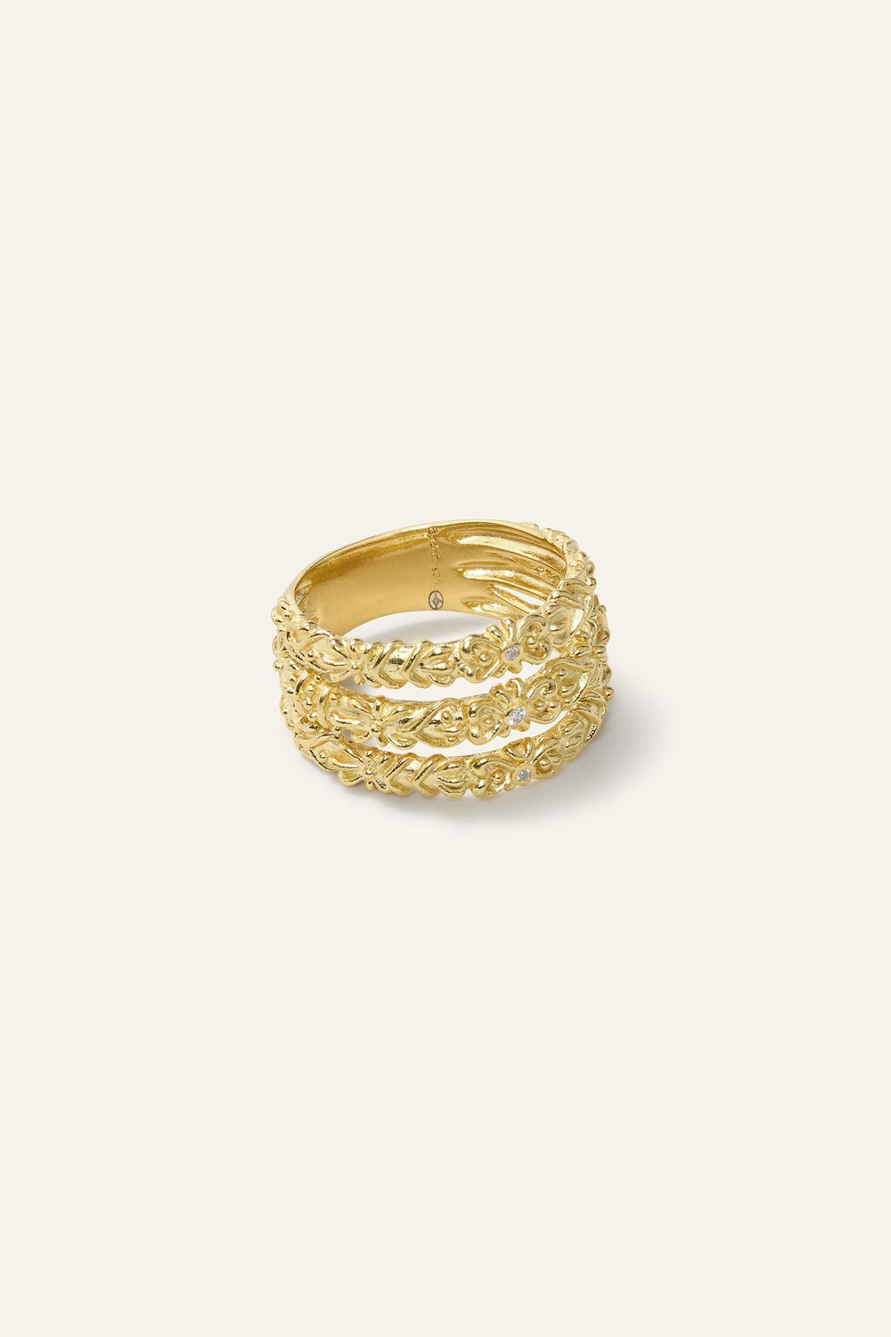 Zircon Ring Prince Gold | ba&sh Shoes & Accessories