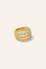Zircon Ring Prince Gold | ba&sh Shoes & Accessories
