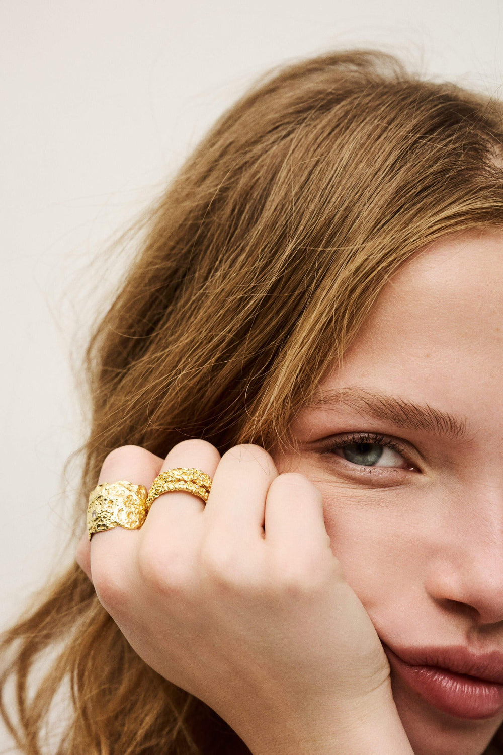 Zircon Ring Prince Gold | ba&sh Shoes & Accessories