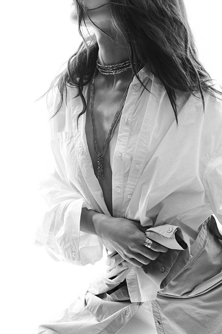 Zircon Chain Necklace Wendy Gray | ba&sh Shoes & Accessories