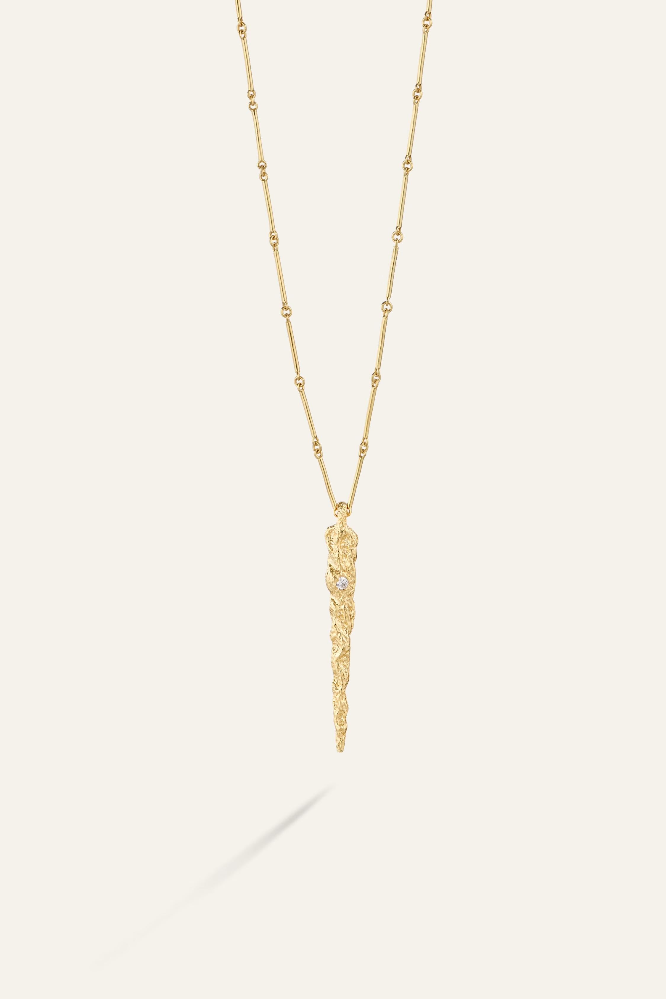 Long Zircon Necklace Angela Gold | ba&sh Shoes & Accessories