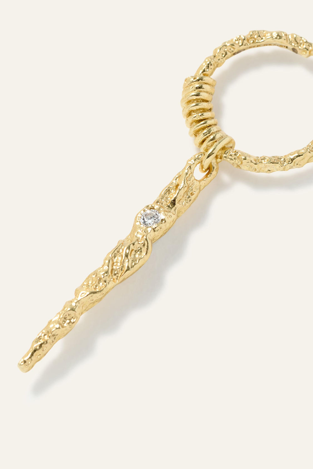 Zircon Earring Oudi Gold | ba&sh Shoes & Accessories