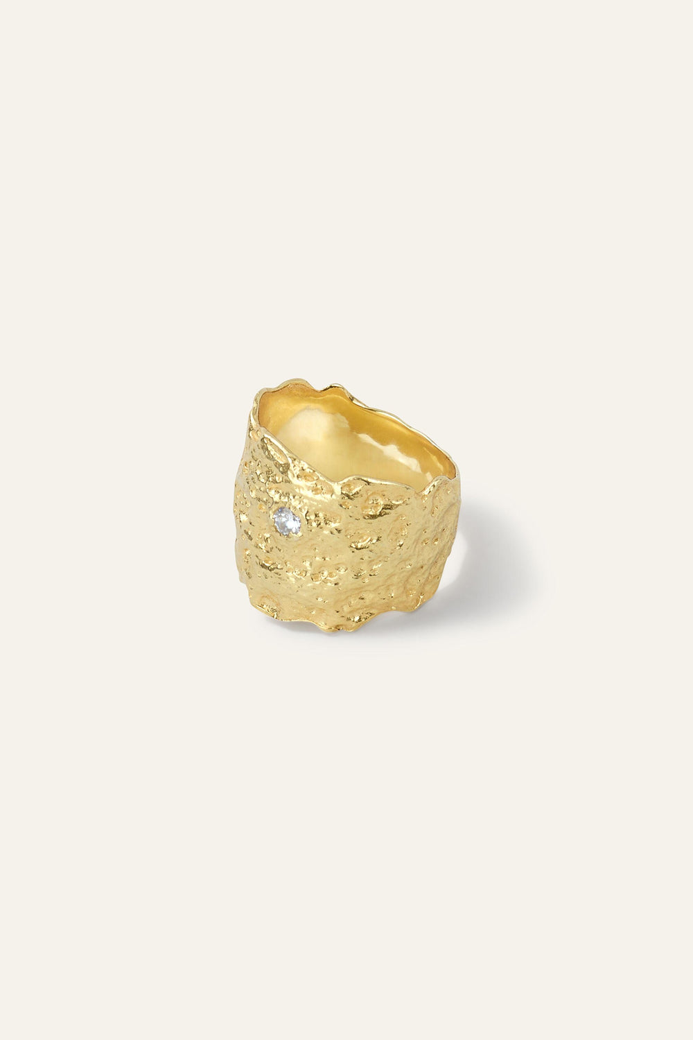 Zircon Ring Anae Gold | ba&sh Shoes & Accessories