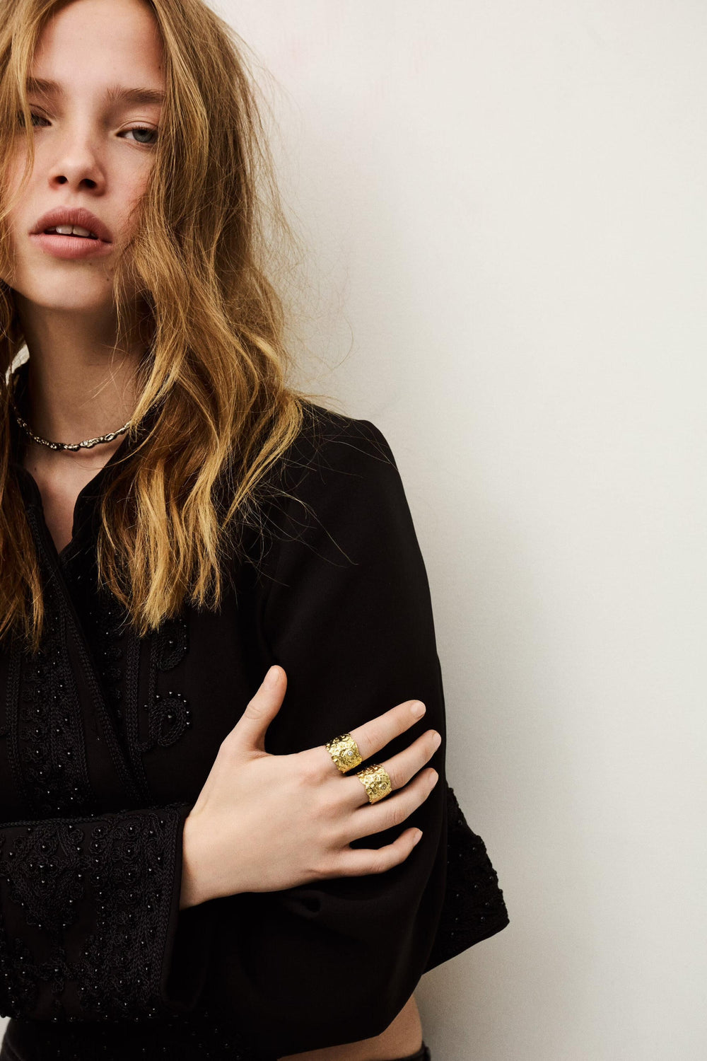 Zircon Ring Anae Gold | ba&sh Shoes & Accessories