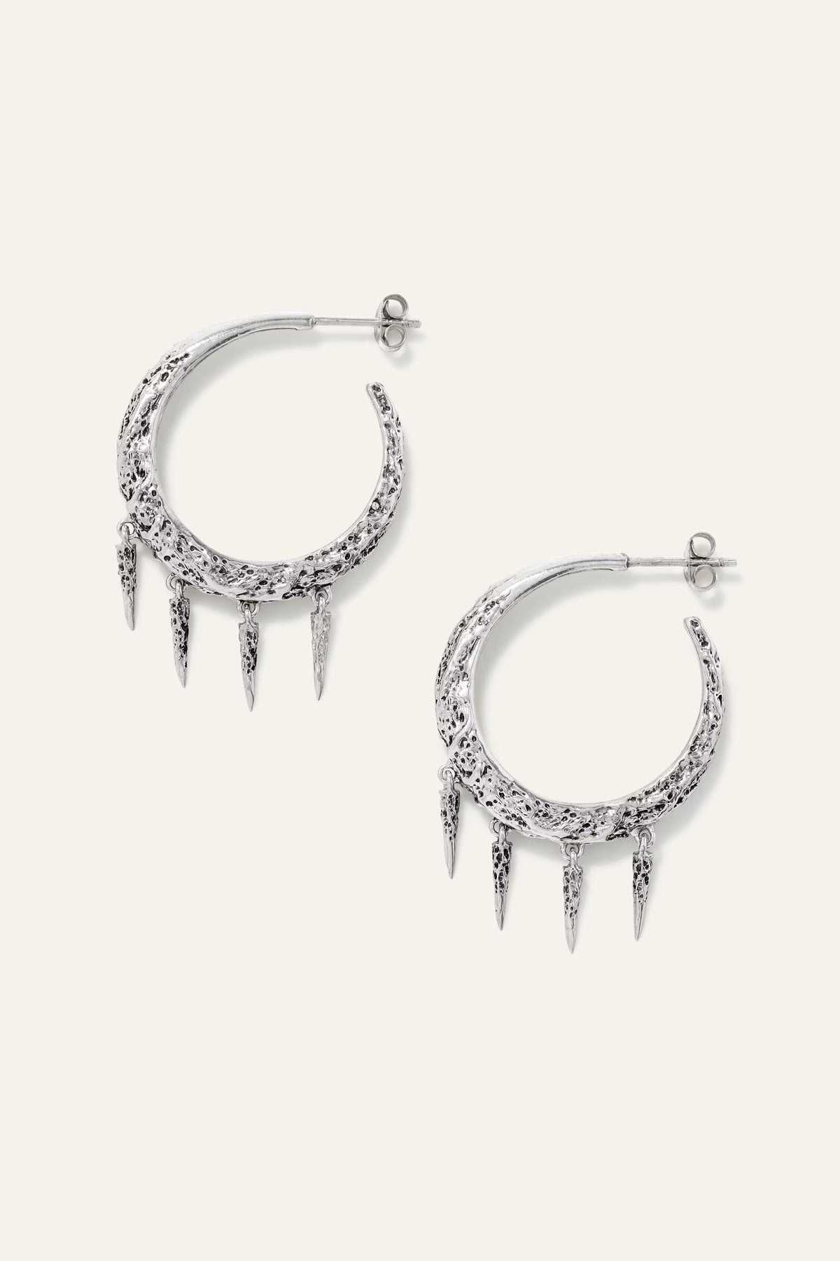 Hoop Earrings Alena Gray | ba&sh Shoes & Accessories