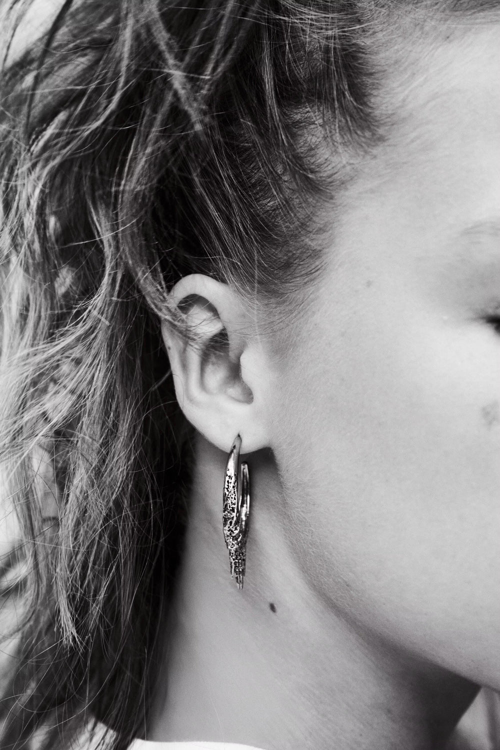 Hoop Earrings Alena Gray | ba&sh Shoes & Accessories
