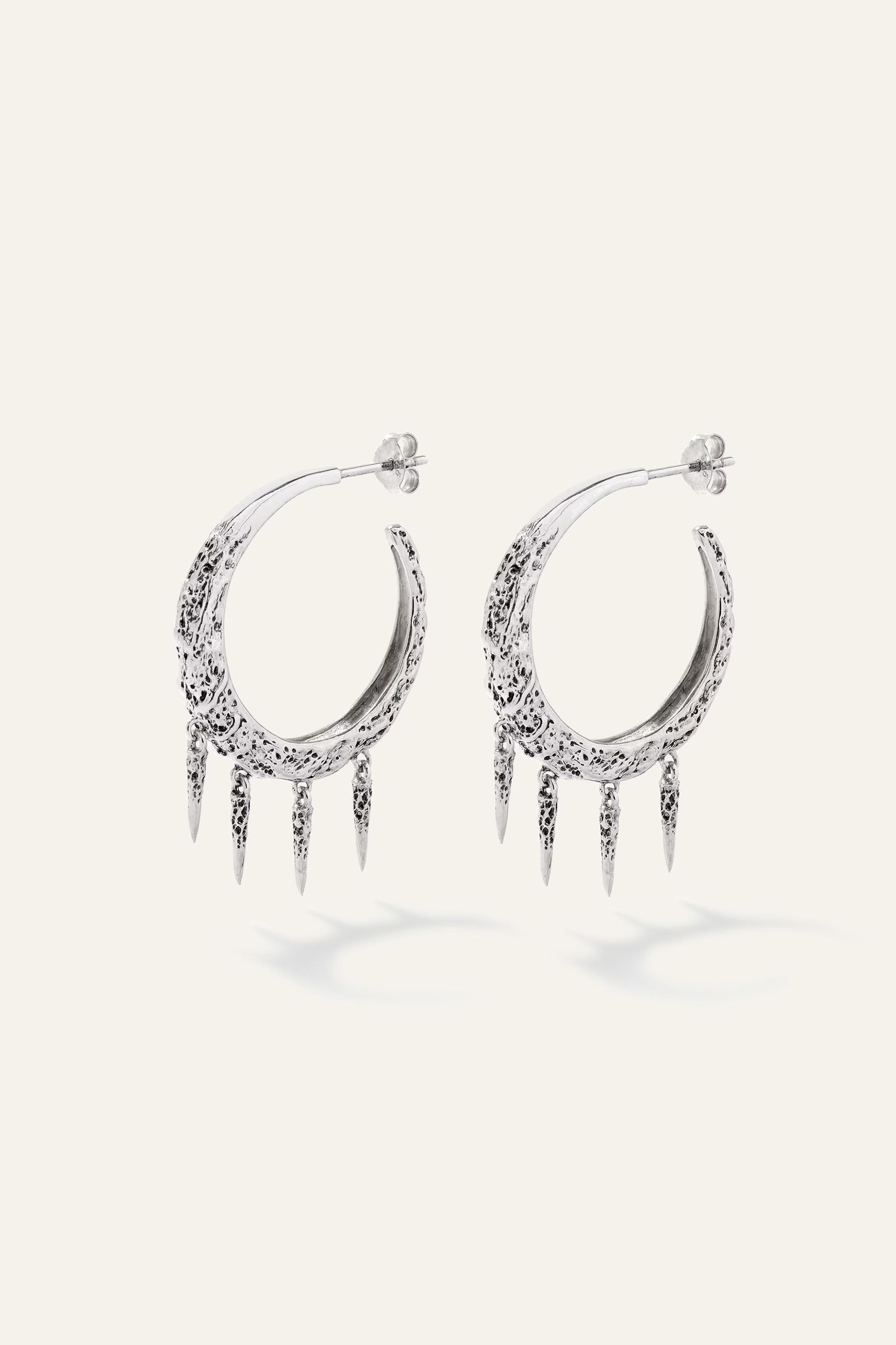 Hoop Earrings Alena Gray | ba&sh Shoes & Accessories