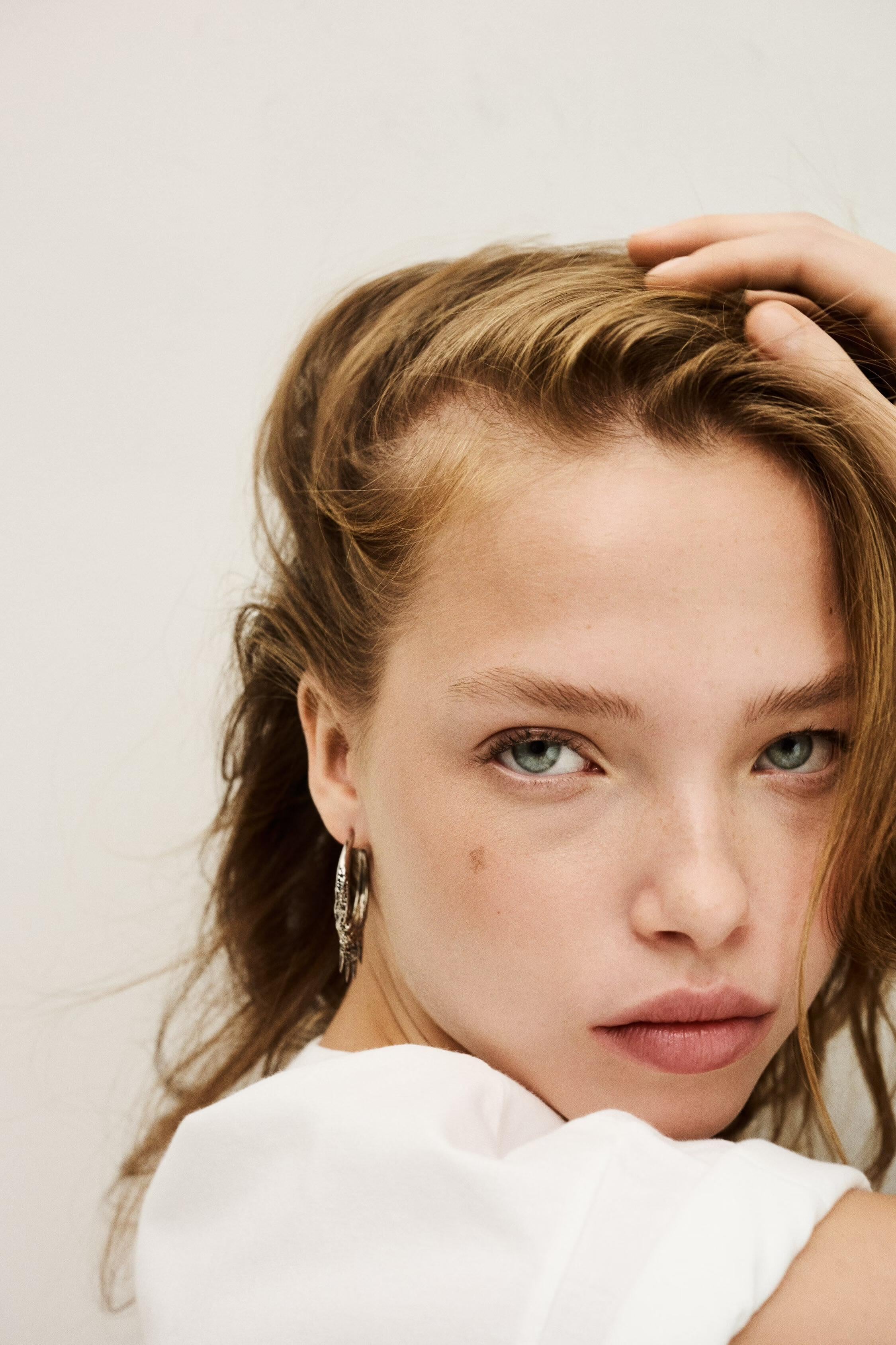 Hoop Earrings Alena Gray | ba&sh Shoes & Accessories