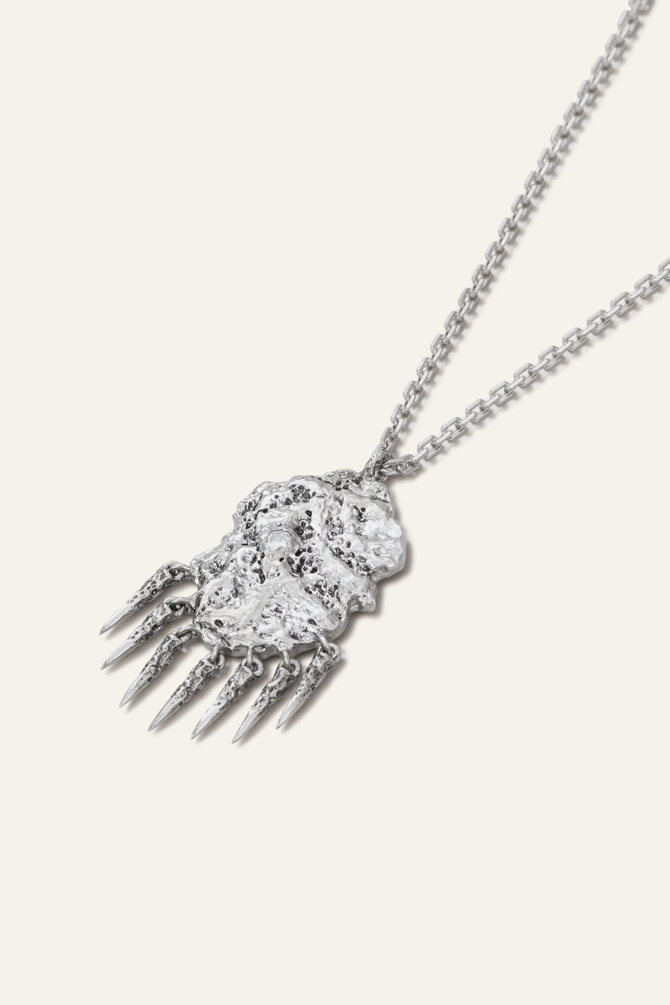 Zircon Pendant Necklace Anouchka Gray | ba&sh Shoes & Accessories