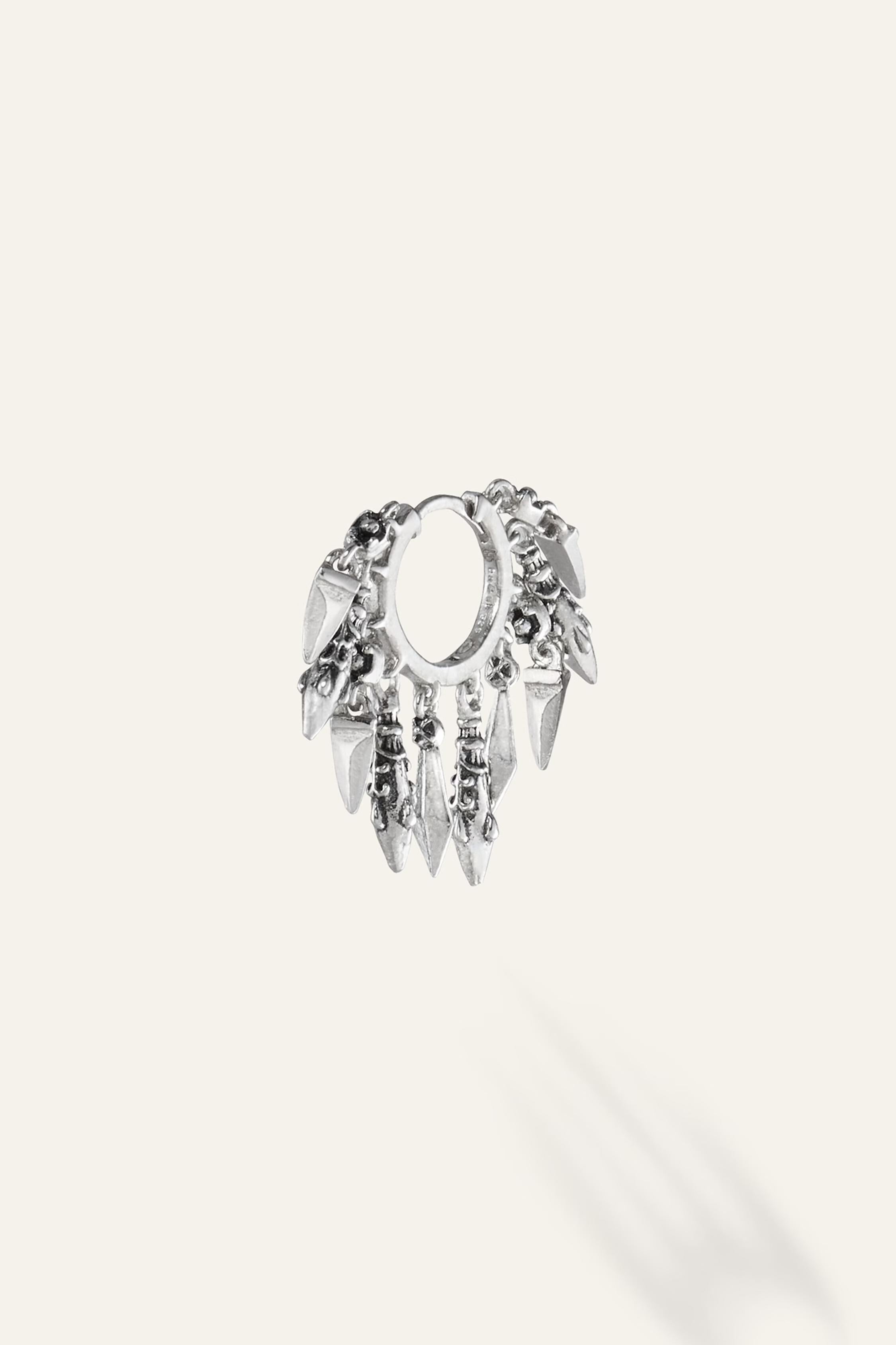 Hoop Earring Mina Gray | ba&sh Shoes & Accessories