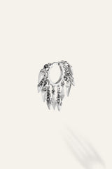 Hoop Earring Mina Gray | ba&sh Shoes & Accessories