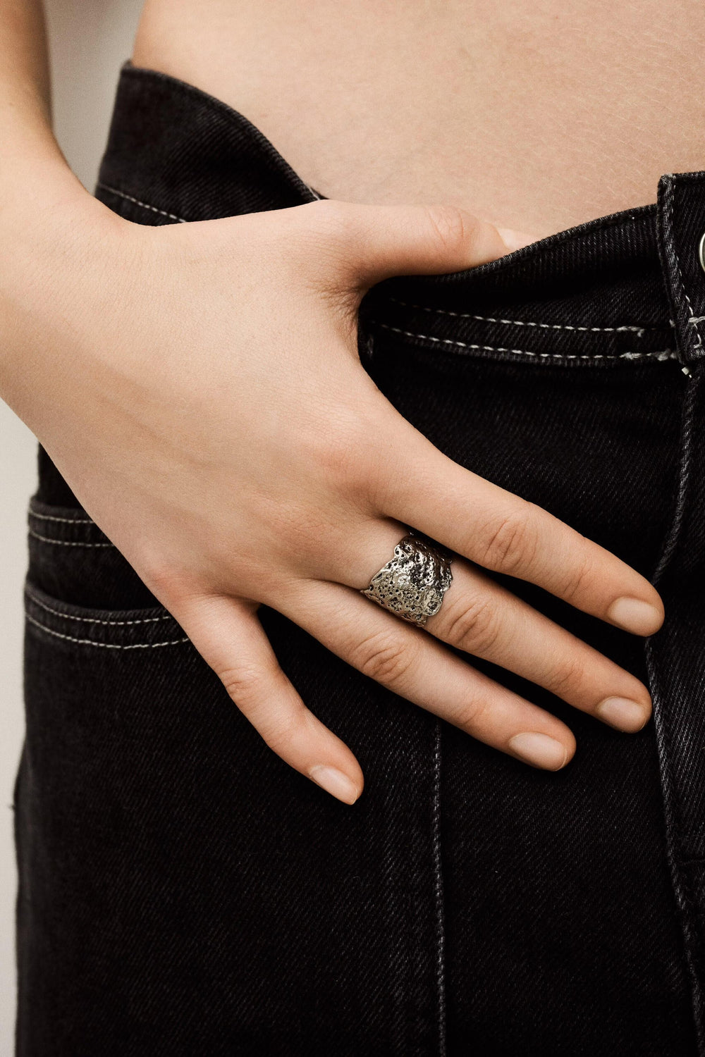 Zircon Ring Anae Gray | ba&sh Shoes & Accessories