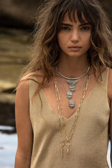 Chain Necklace Naomie Gold | ba&sh Shoes & Accessories