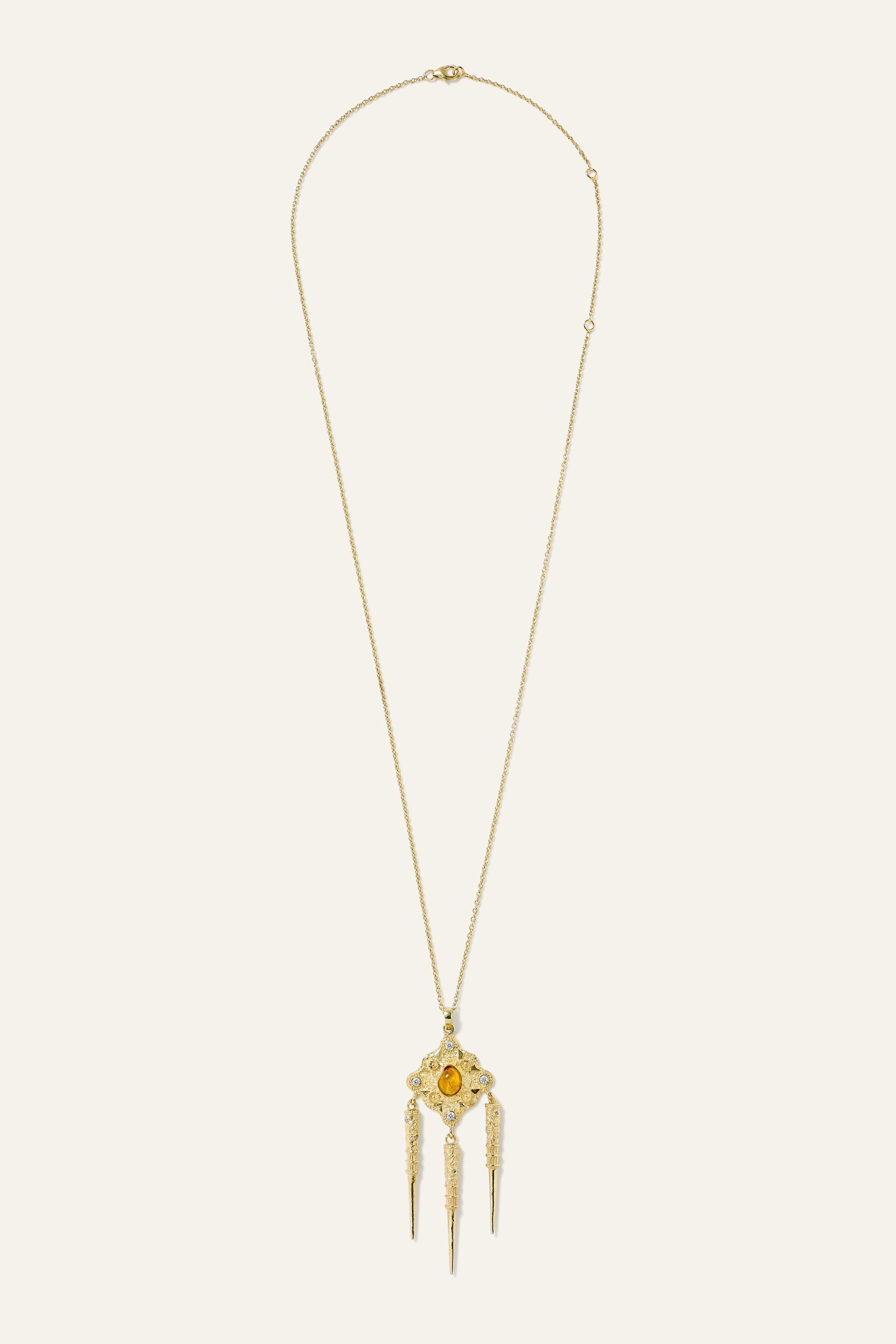 Bohemian Style Necklace Noor Gold | ba&sh Shoes & Accessories