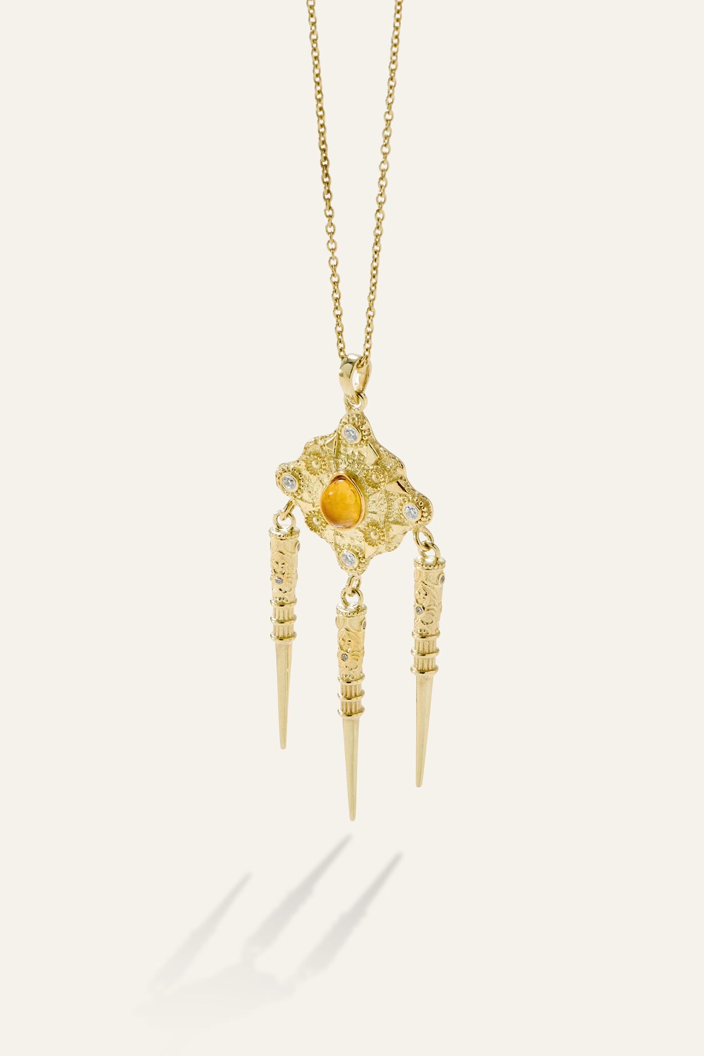 Bohemian Style Necklace Noor Gold | ba&sh Shoes & Accessories