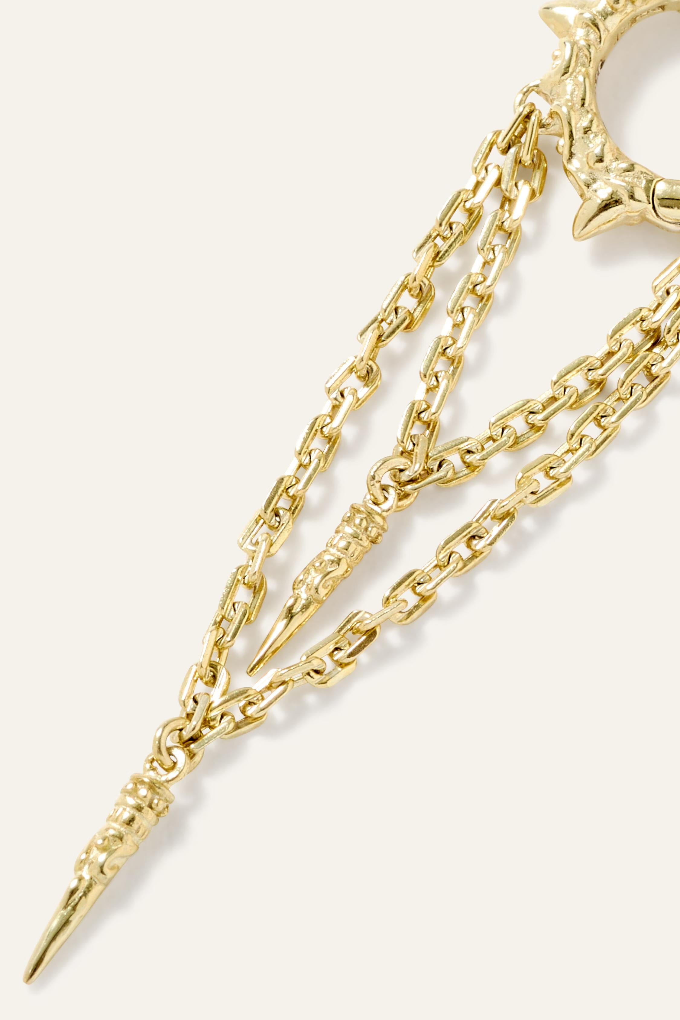 Pendant Earring Joey Gold | ba&sh Shoes & Accessories